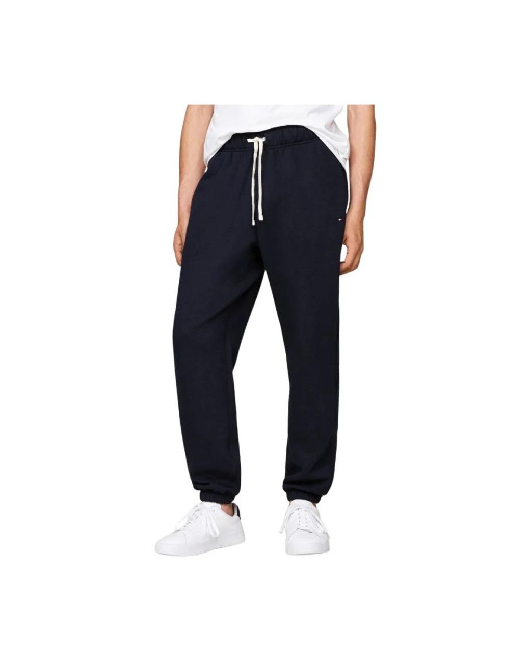 Tommy Hilfiger Broeken ,Blauw ,Katoen Joggers in het Blue voor heren