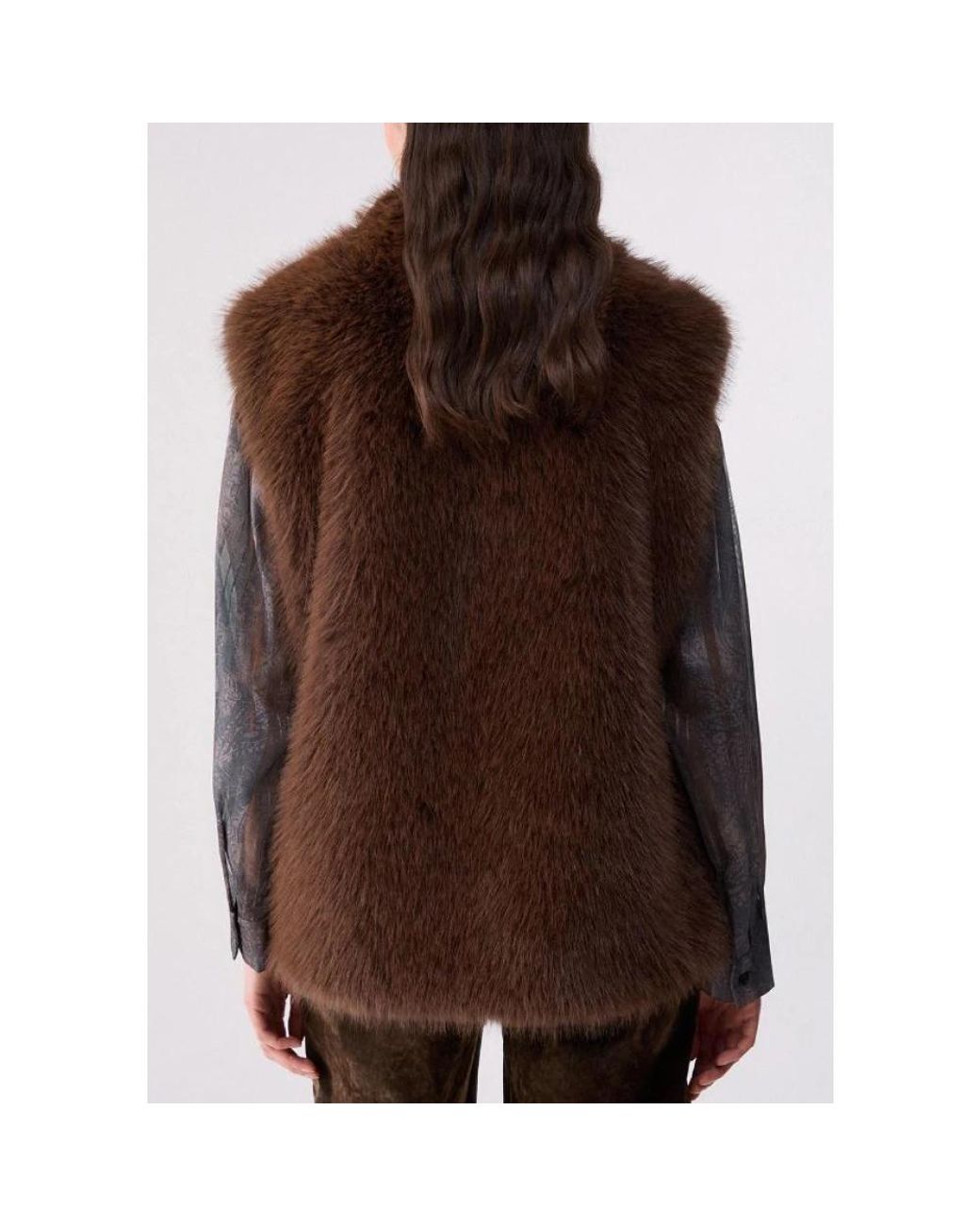 Liu Jo Brown Waistcoats