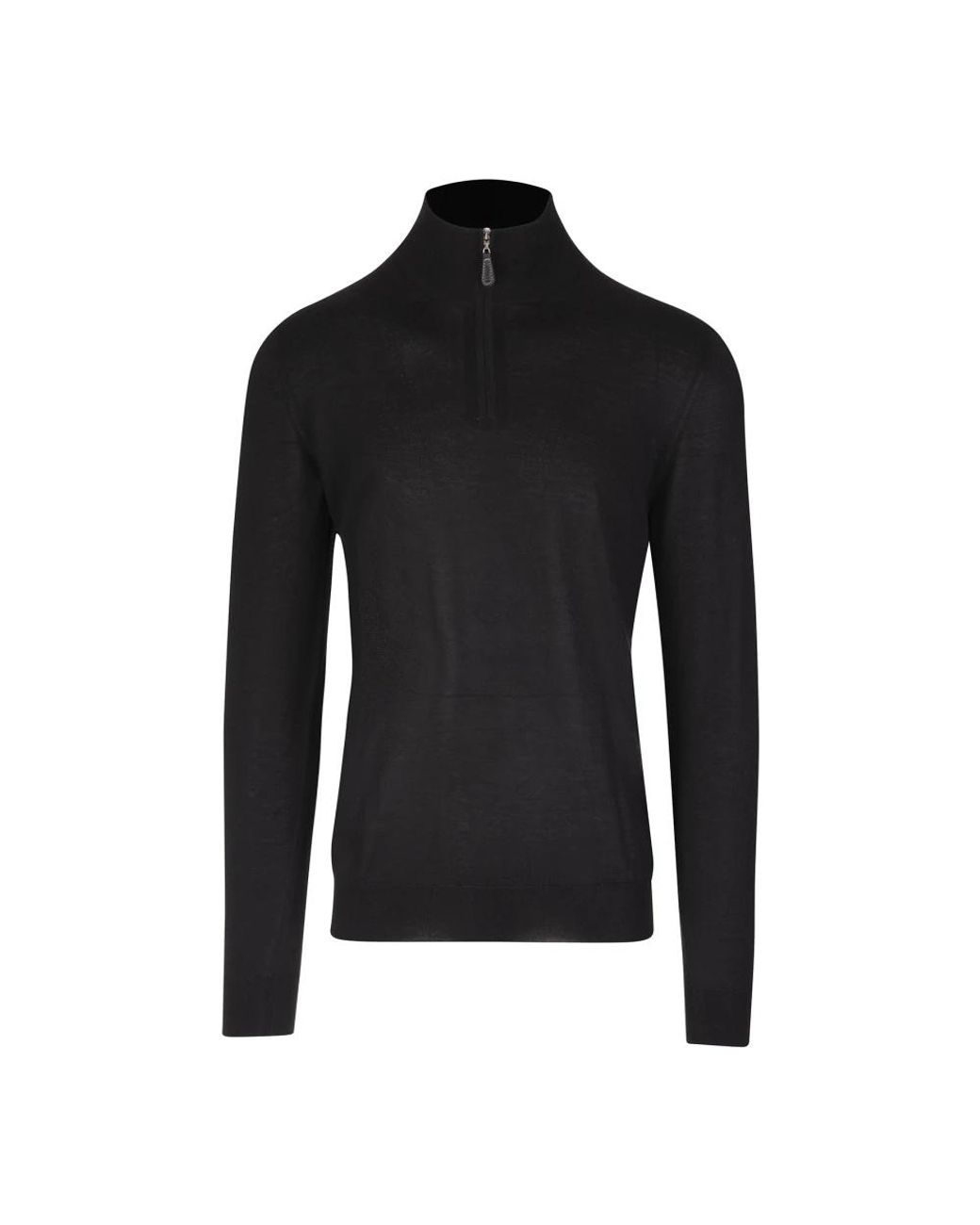 Fedeli Black Turtlenecks for men