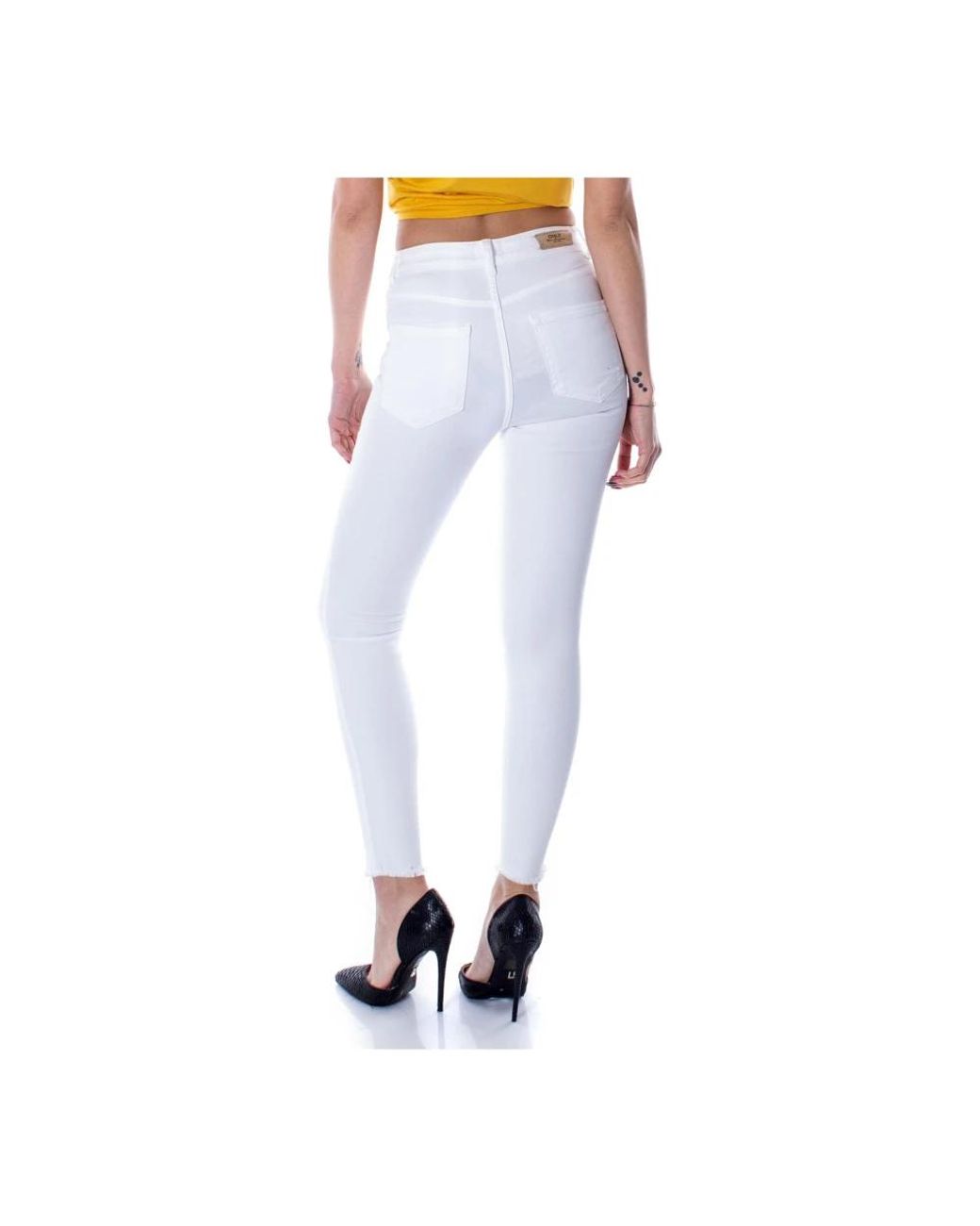ONLY White Skinny Jeans