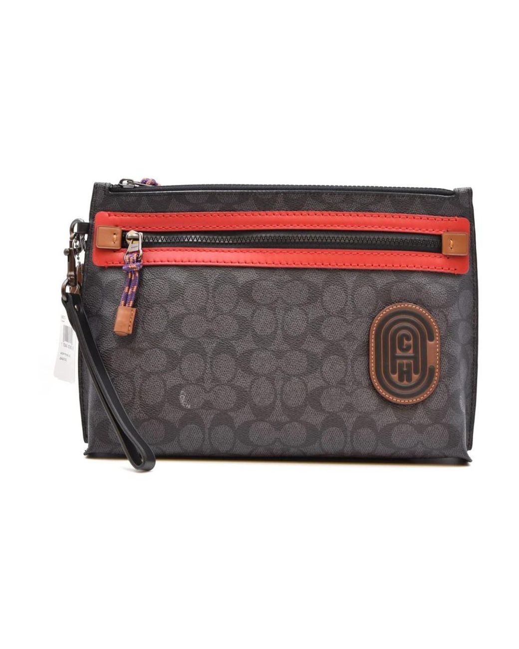 COACH Accessoires ,Bruin Pasjeshouder Portemonnee in het Gray