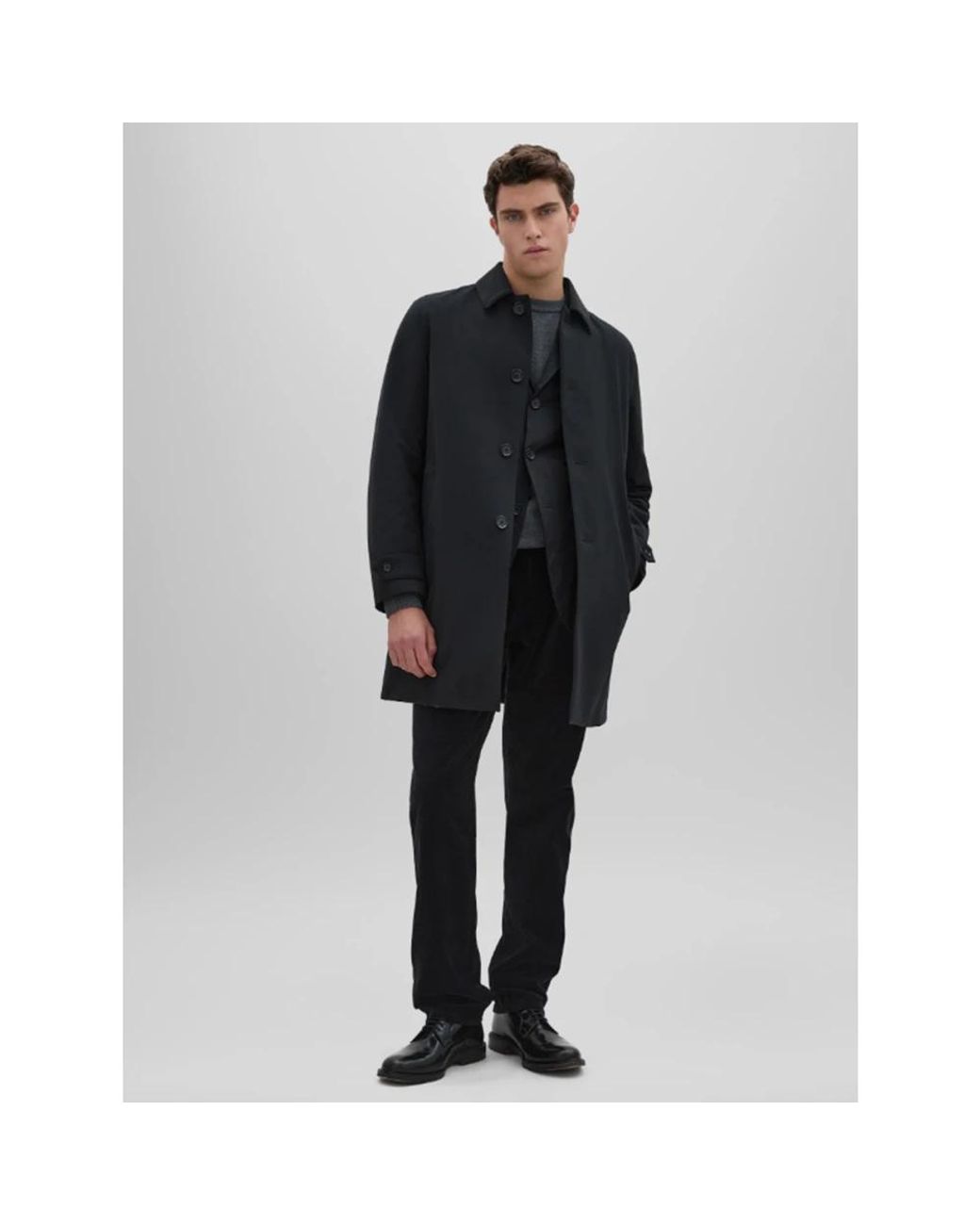 Aspesi Blue Single-Breasted Coats for men