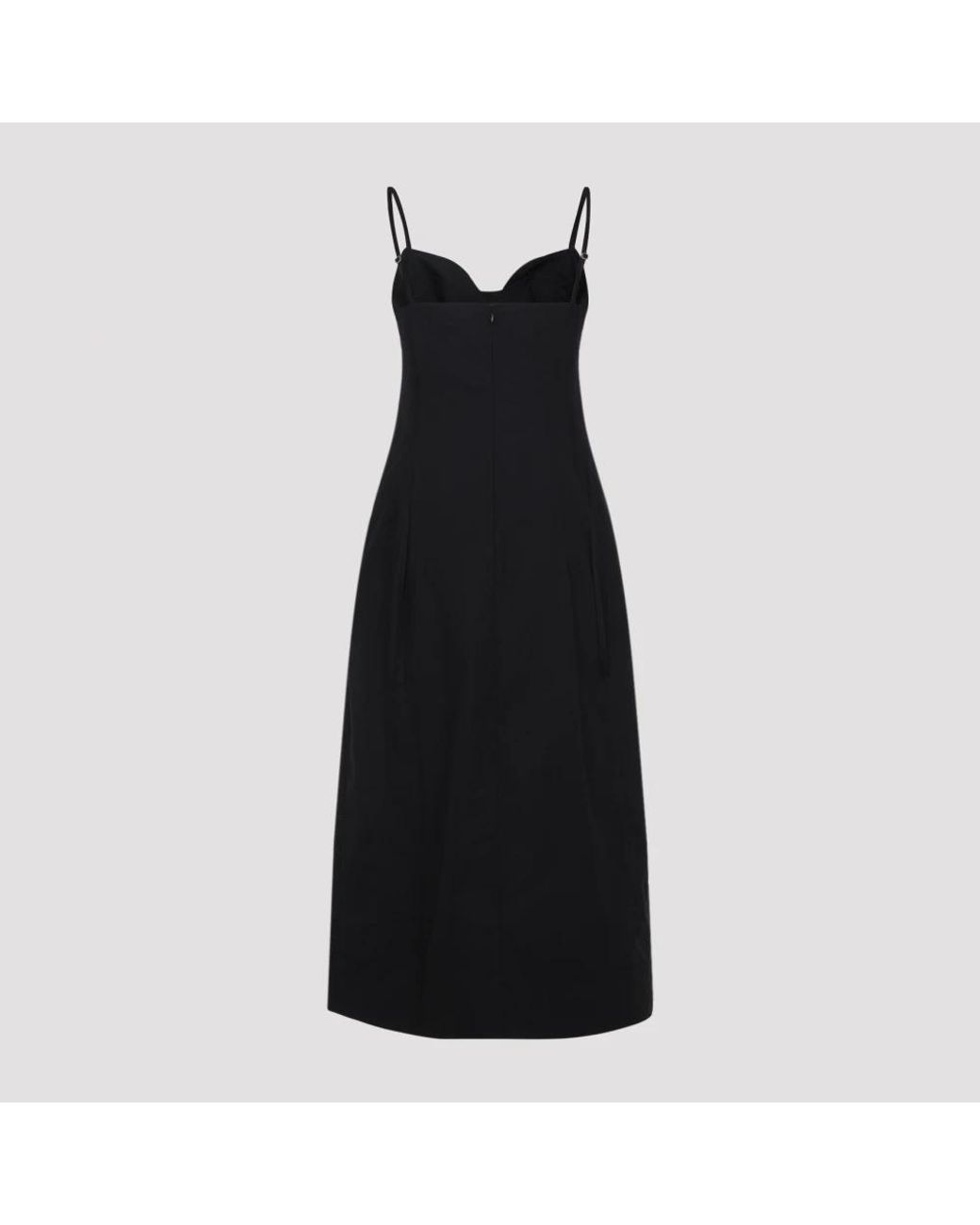 Midi Dresses Co. en coloris Black