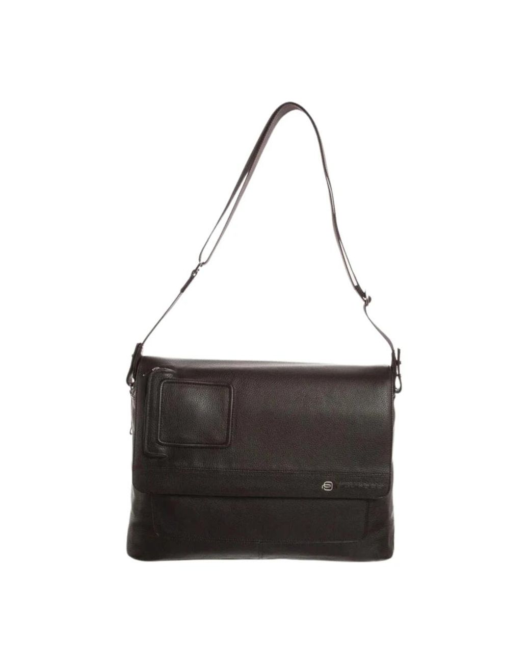 Piquadro Black Cross Body Messenger for men