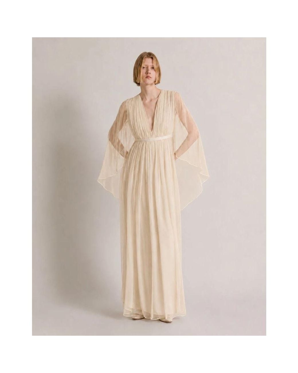 Alberta Ferretti Natural Gowns