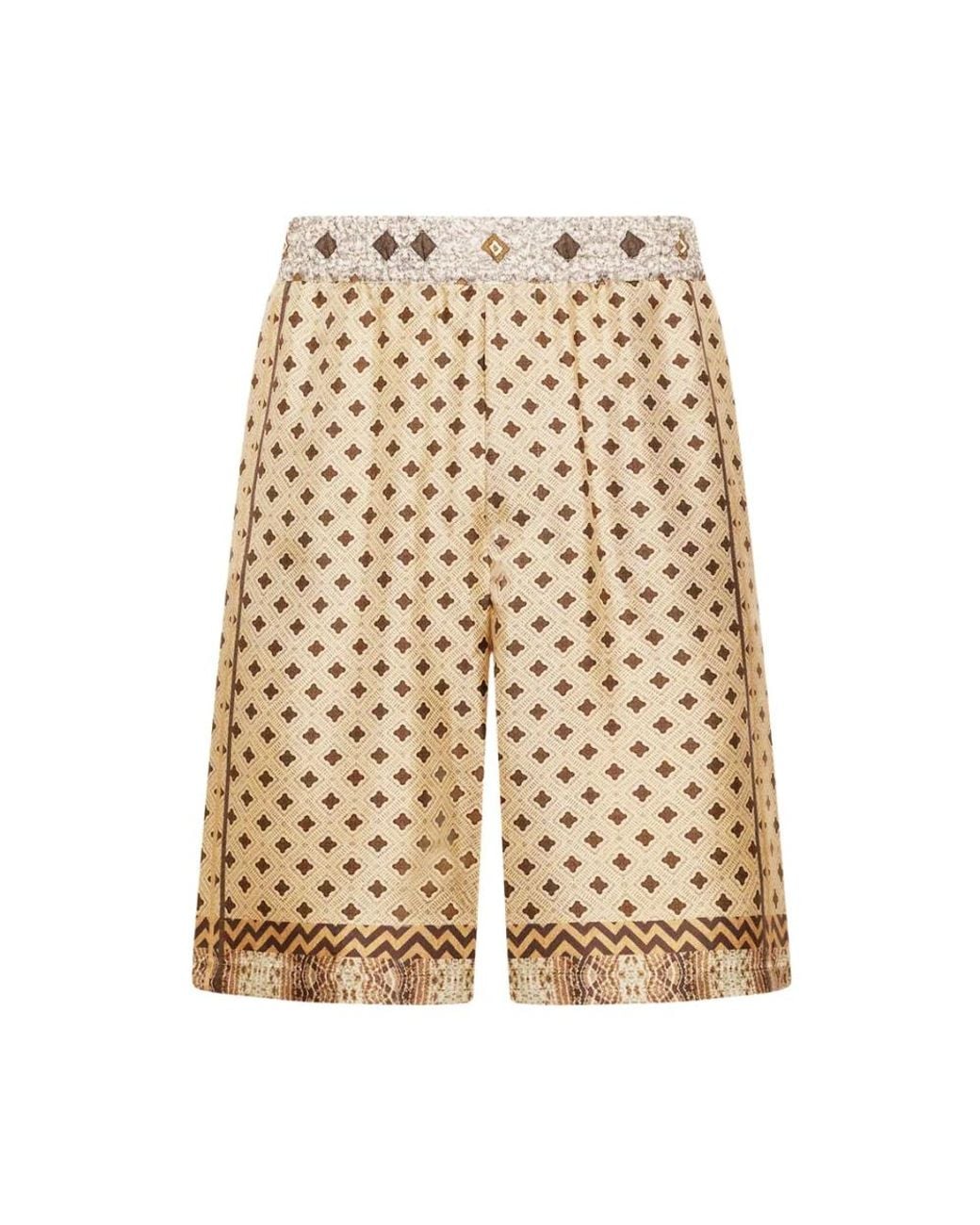 Pierre Louis Mascia Natural Casual Shorts for men