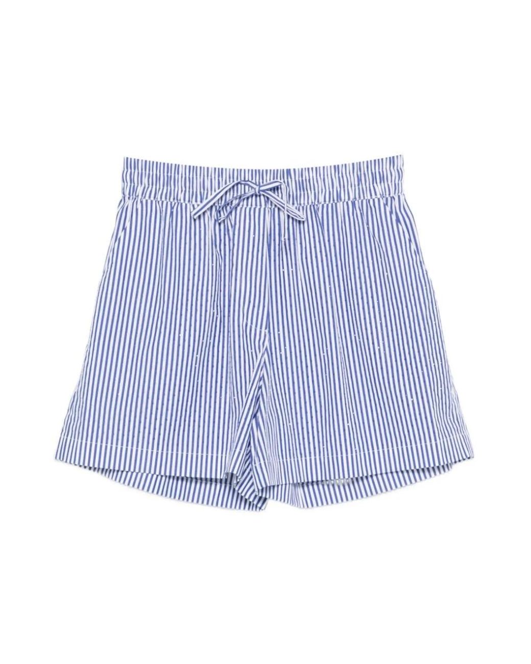 P.A.R.O.S.H. Blue Casual Shorts