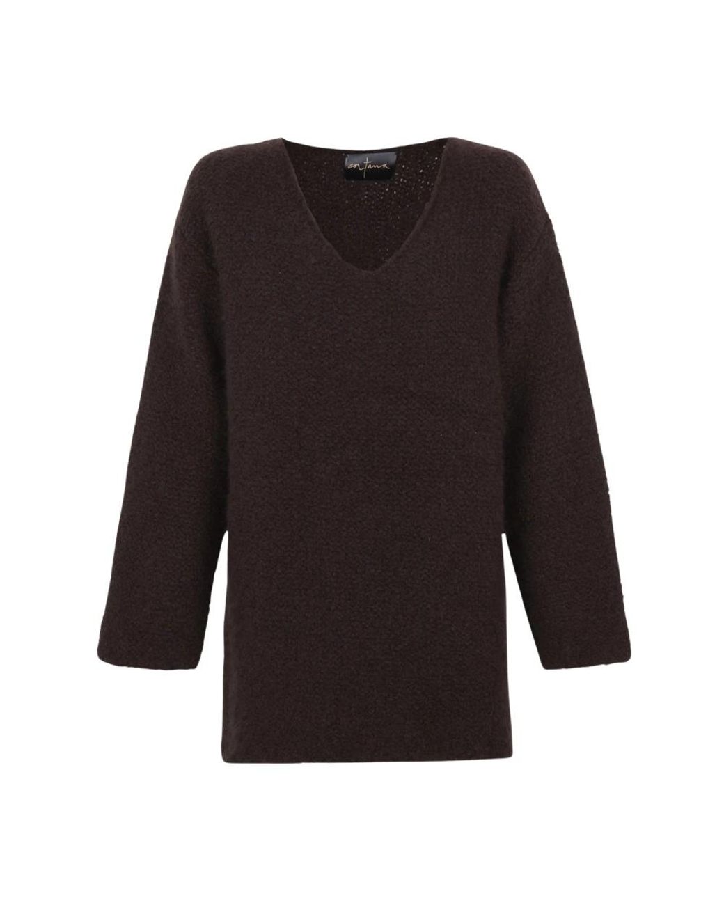 Cortana Black Cashmere Knitwear