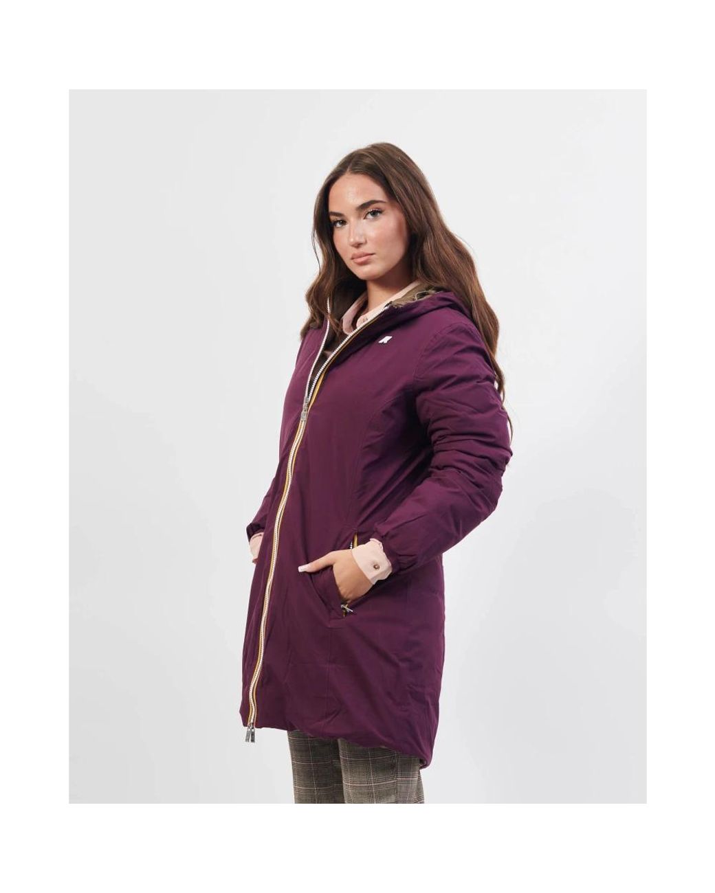 Coats > down coats K-Way en coloris Purple