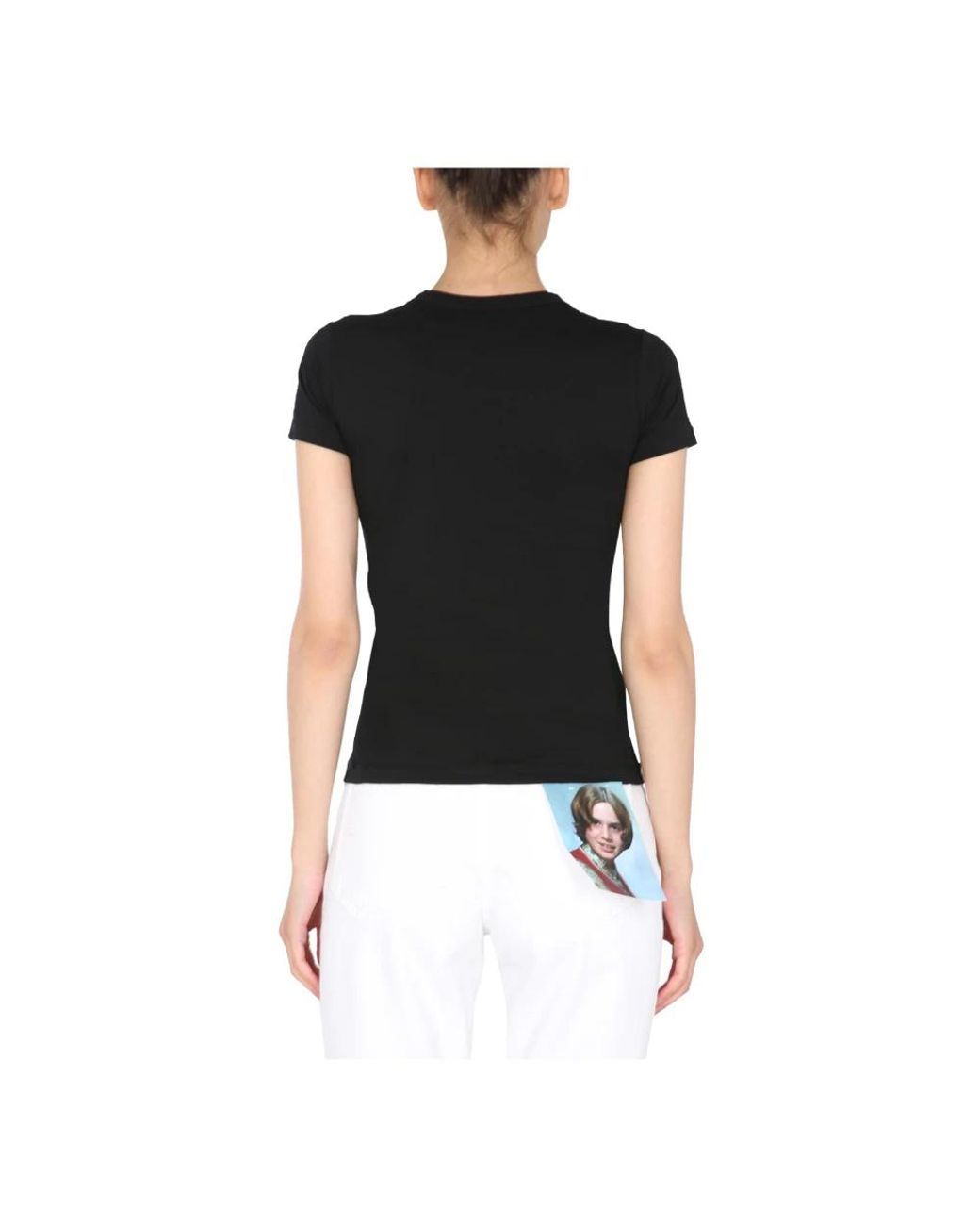 T-Shirts Raf Simons de color Black