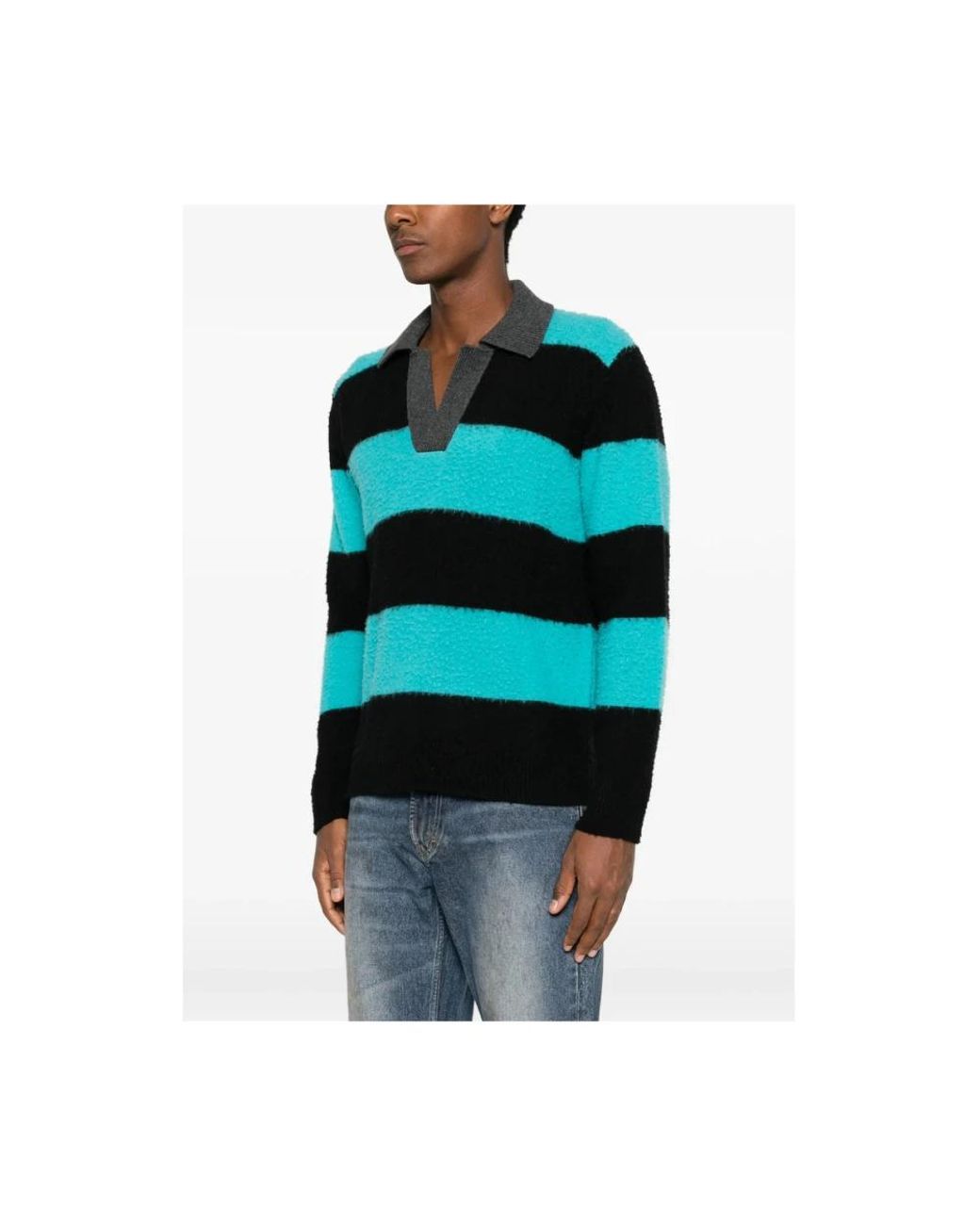 ATOMOFACTORY Pullover Mit V-Ausschnitt in Blue für Herren