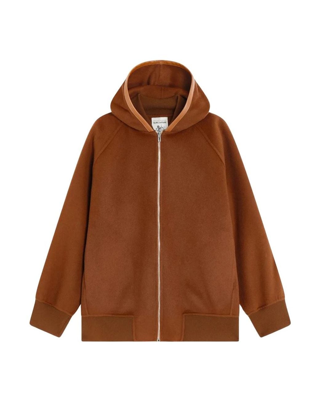 Semicouture Brown Zip-Throughs