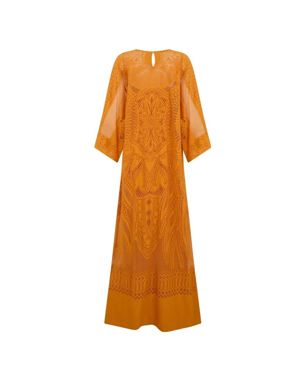 Alberta Ferretti Orange Maxi Dresses