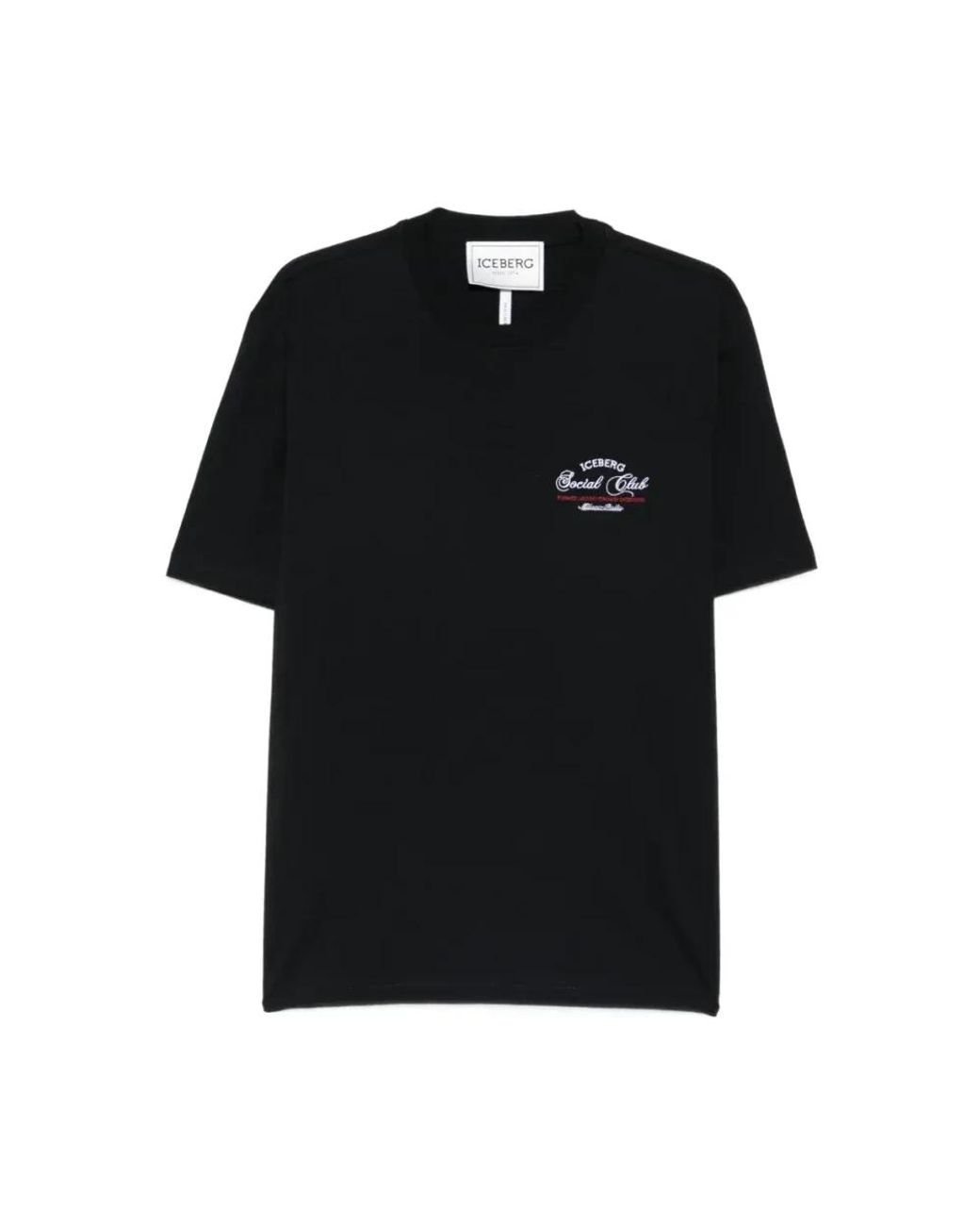 Iceberg Tops ,Zwart ,Tee Social Club in het Black voor heren
