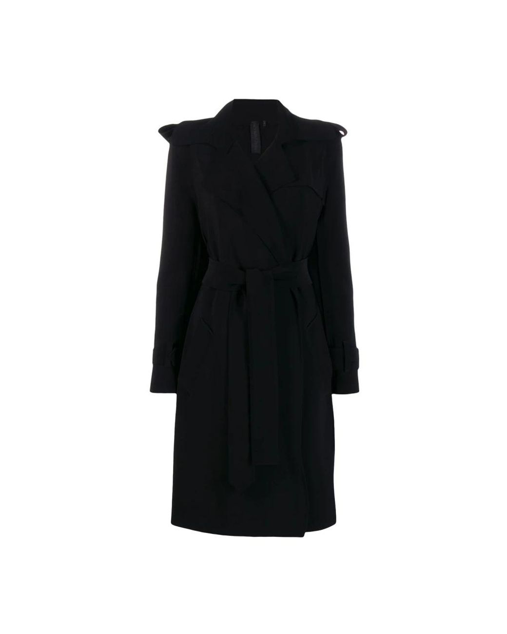 Norma Kamali Black Trench Coats