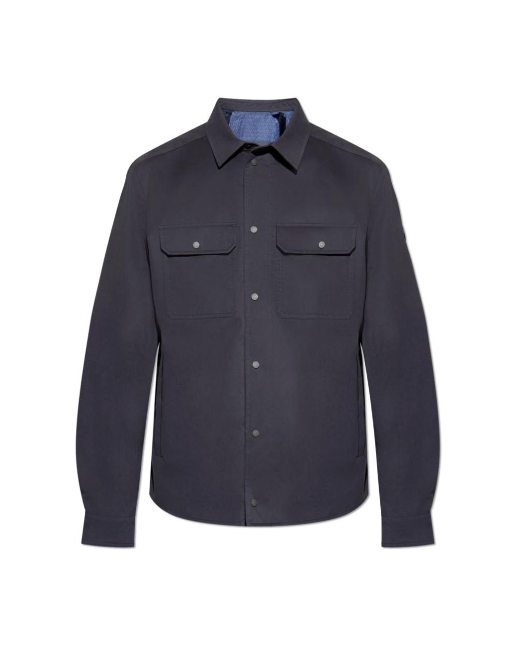 Moncler Blue Casual Shirts for men