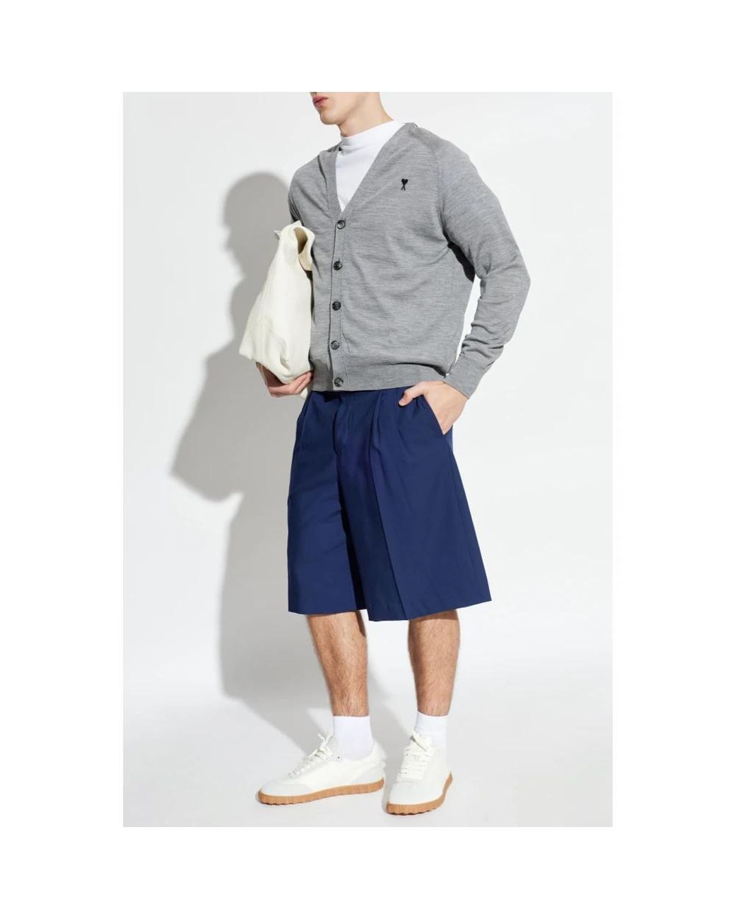 AMI Gray Cardigans for men