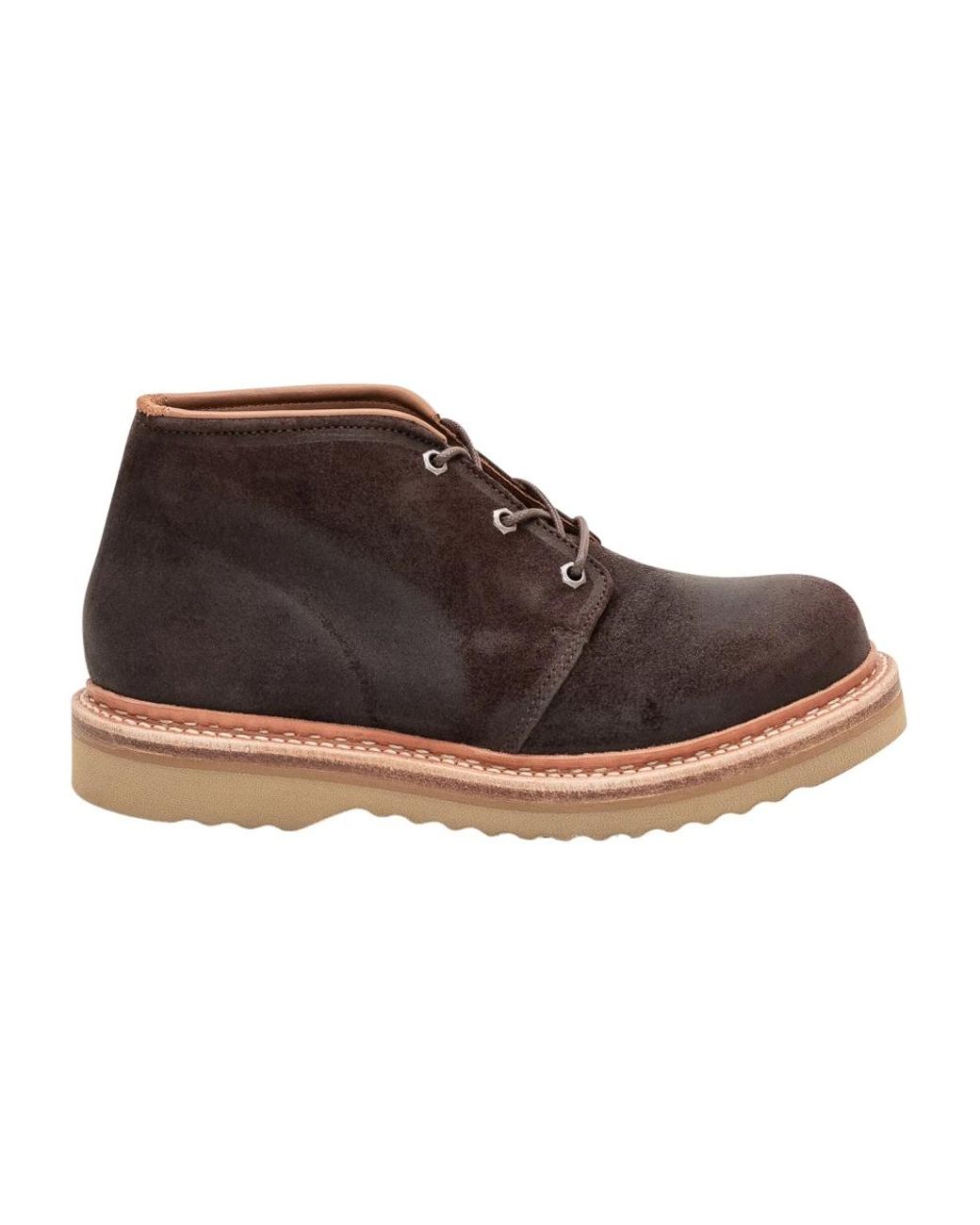 Our Legacy Brown Lace-Up Boots for men