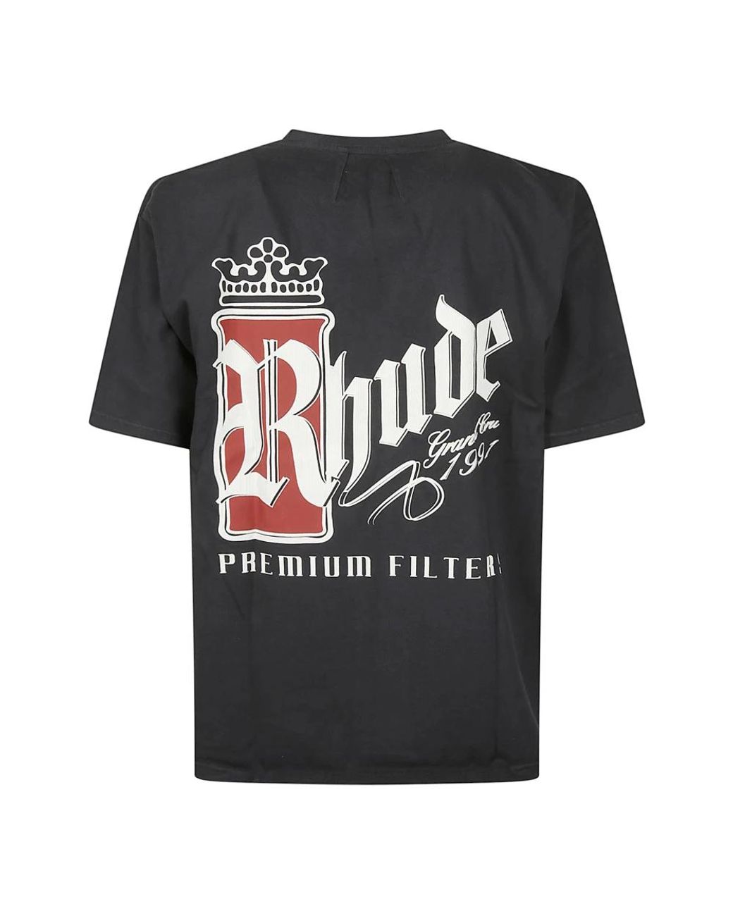 Rhude Black T-Shirts for men