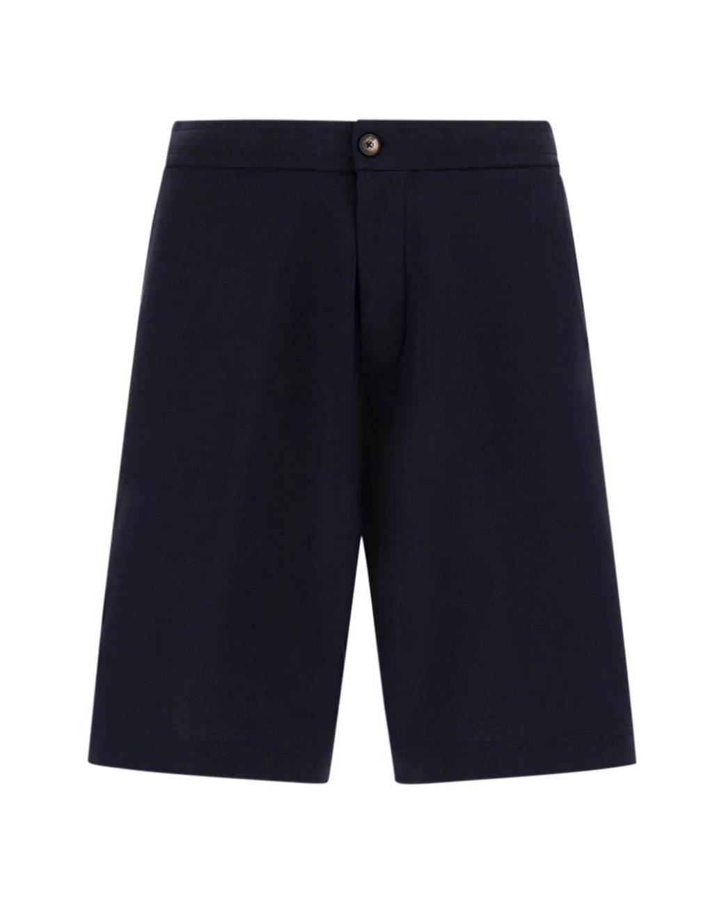 Herno Blue Casual Shorts for men