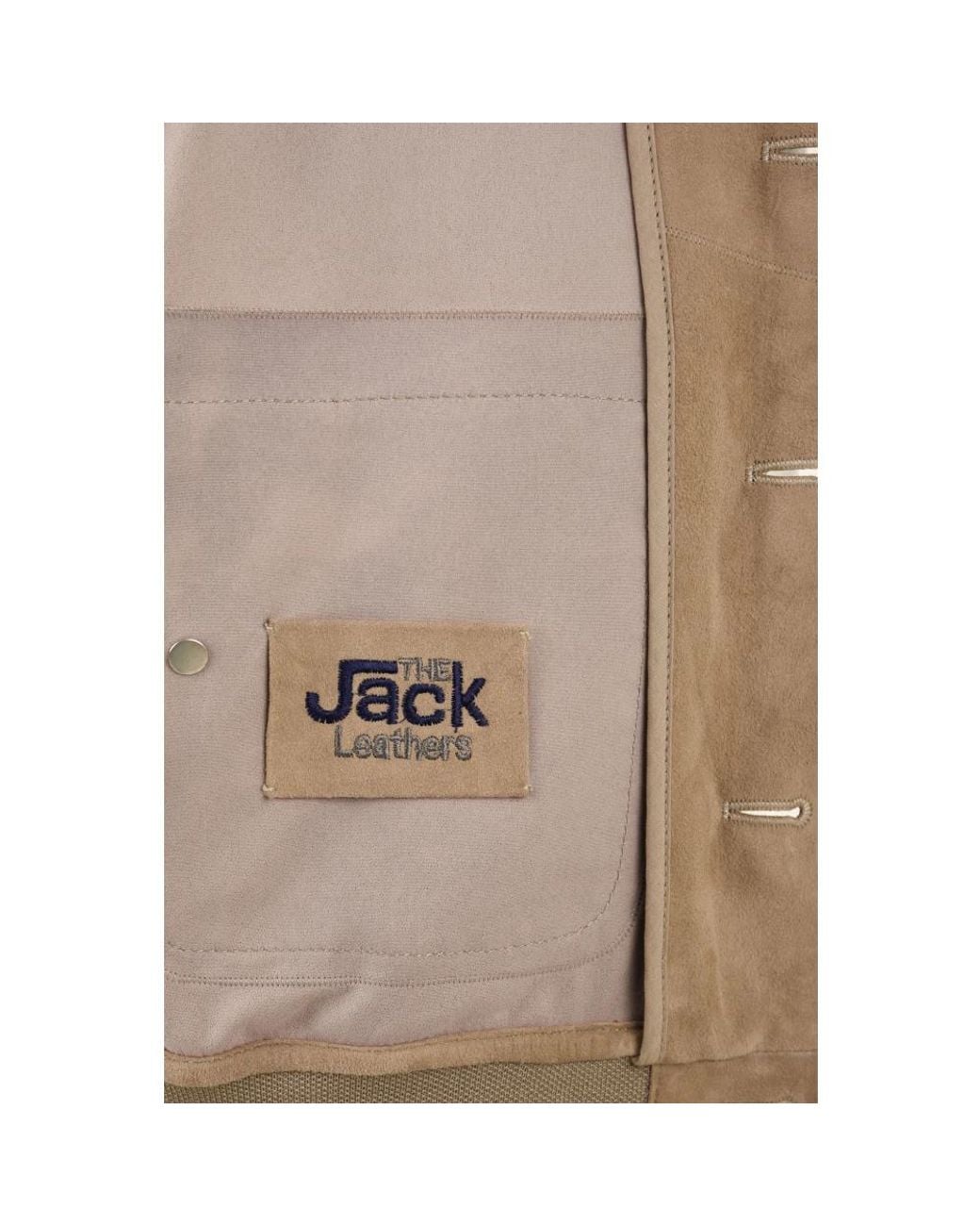 The Jack Leathers Natural Bomber Jackets for men