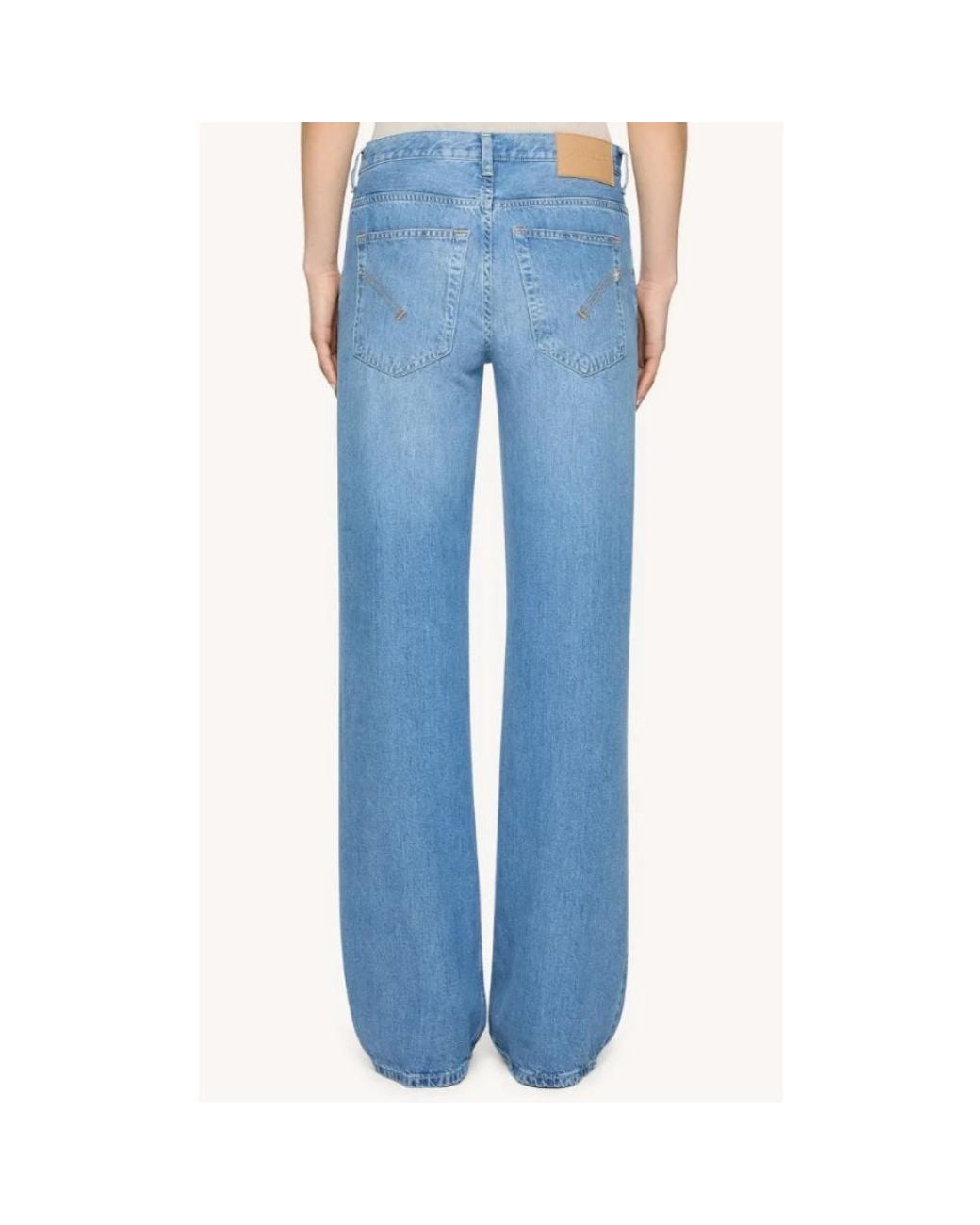 Dondup Blue Wide Jeans