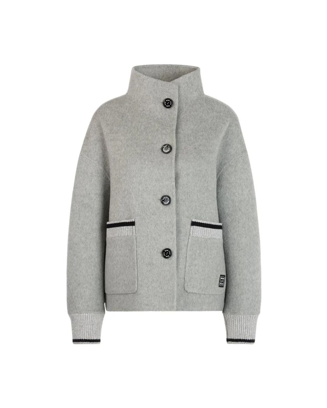 Marc Cain Lichte Jassen in het Gray