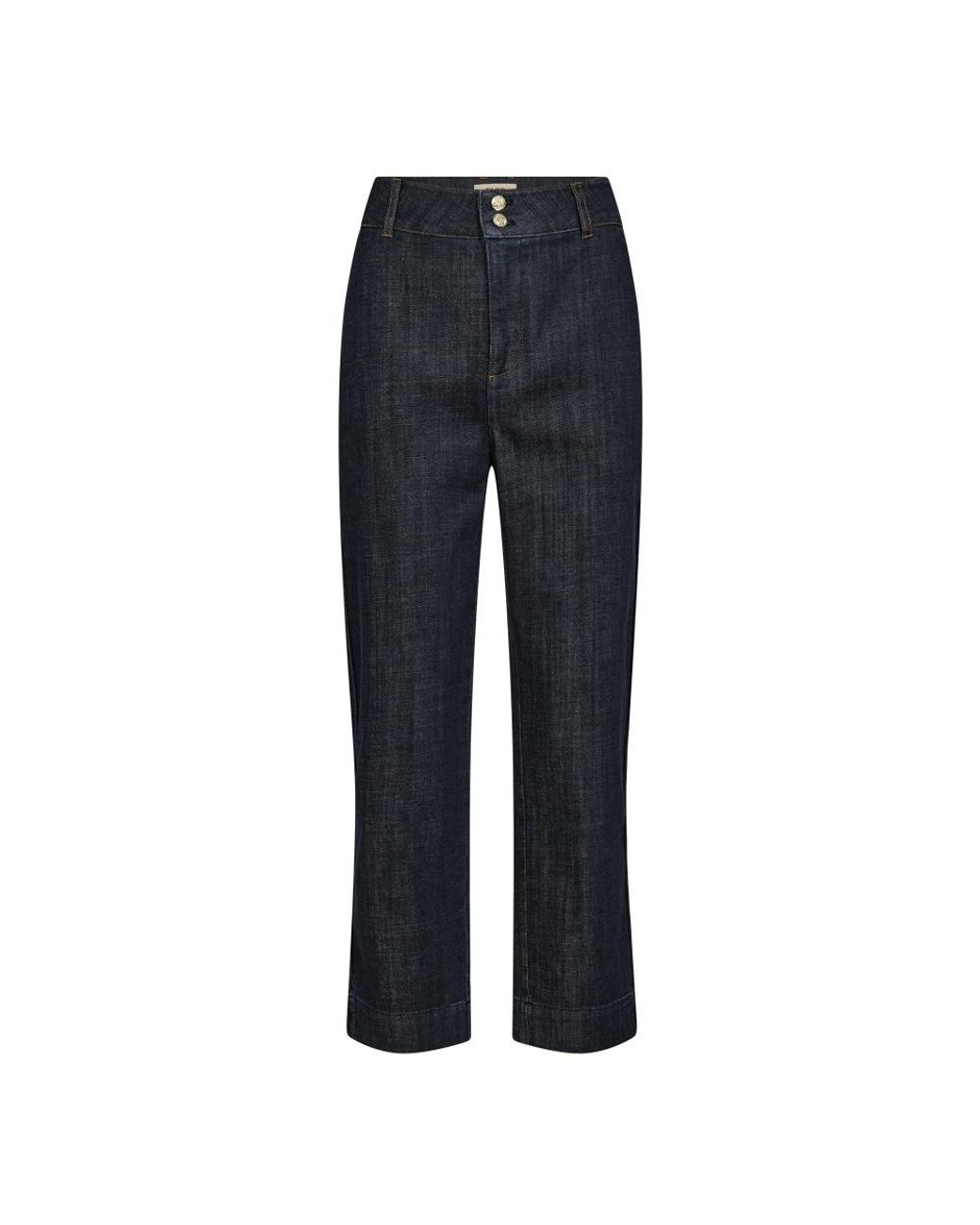 Mos Mosh Blue Straight Fit Jeans