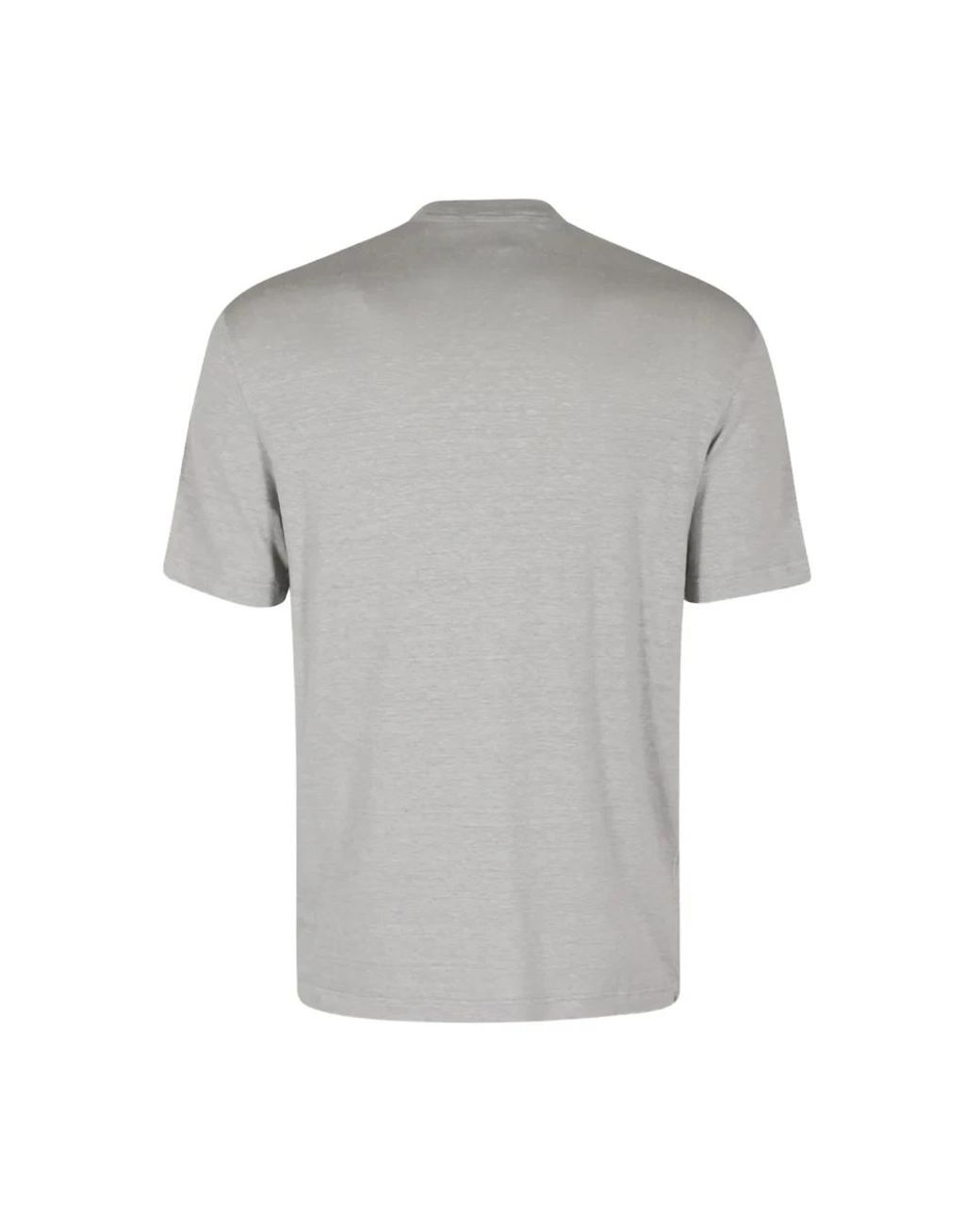 FILIPPO DE LAURENTIIS Gray T-Shirts for men
