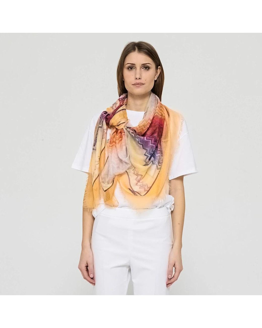 Missoni Orange Scarves
