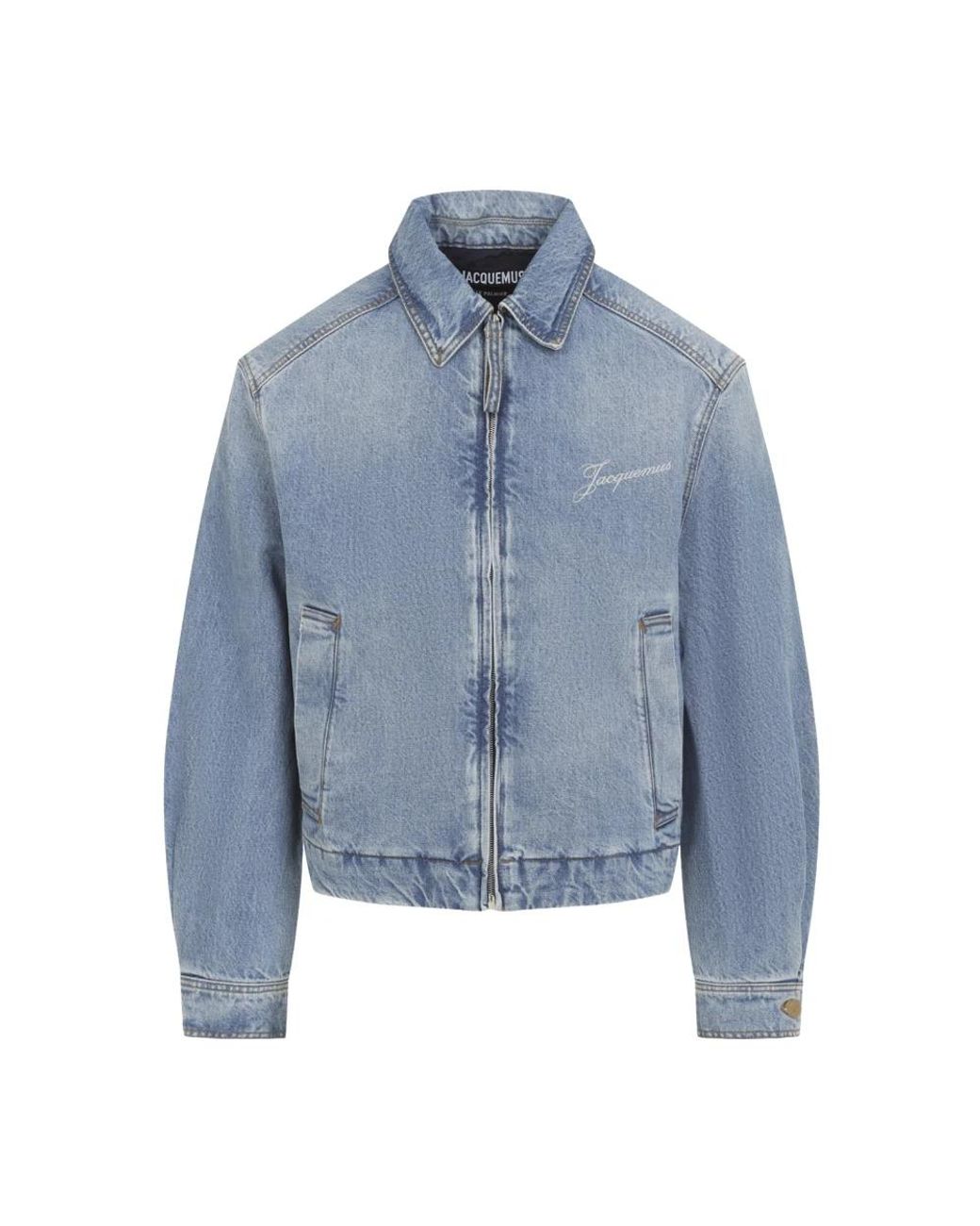 Jacquemus Blue Denim Jackets for men