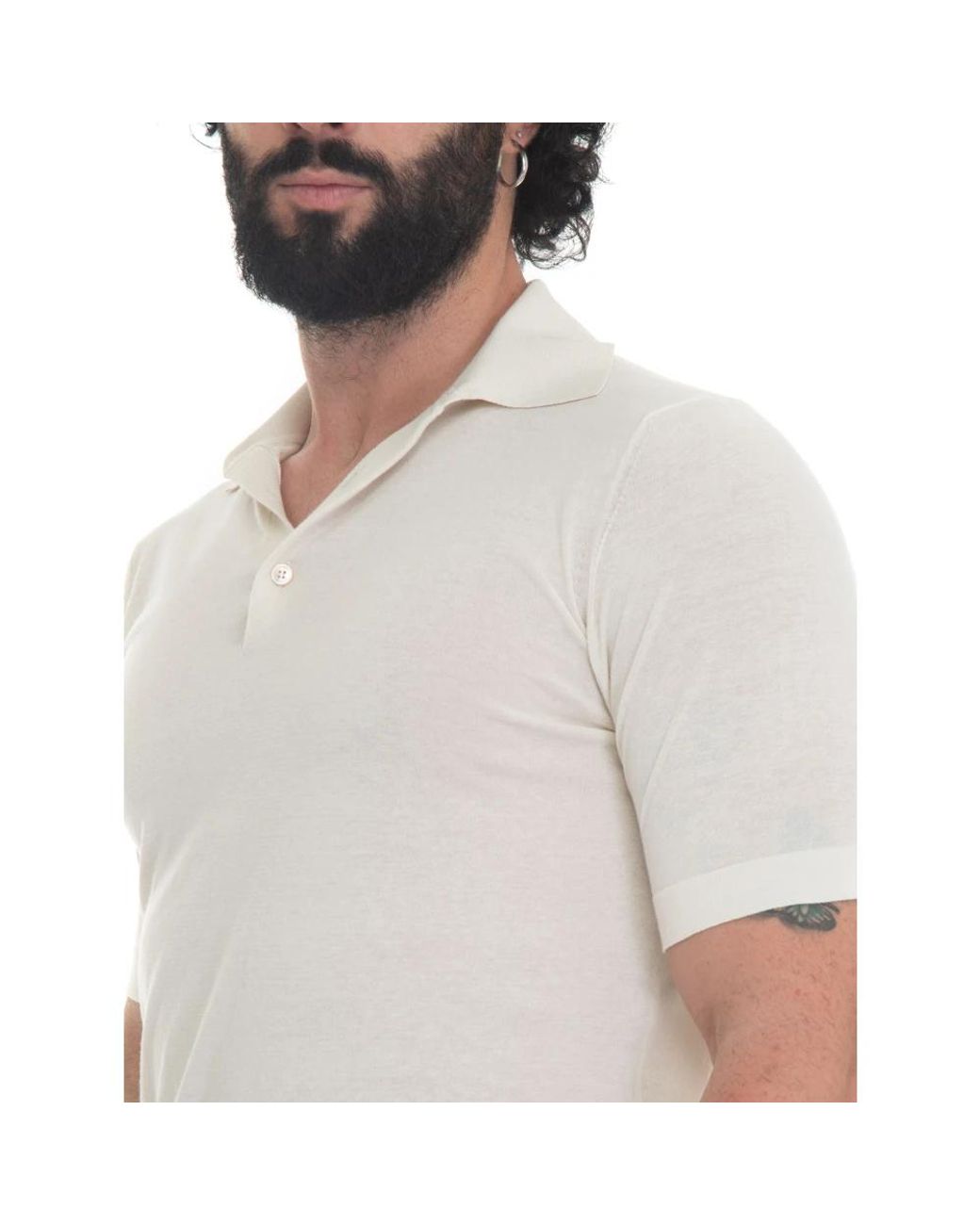hindustrie White Polo Shirts for men