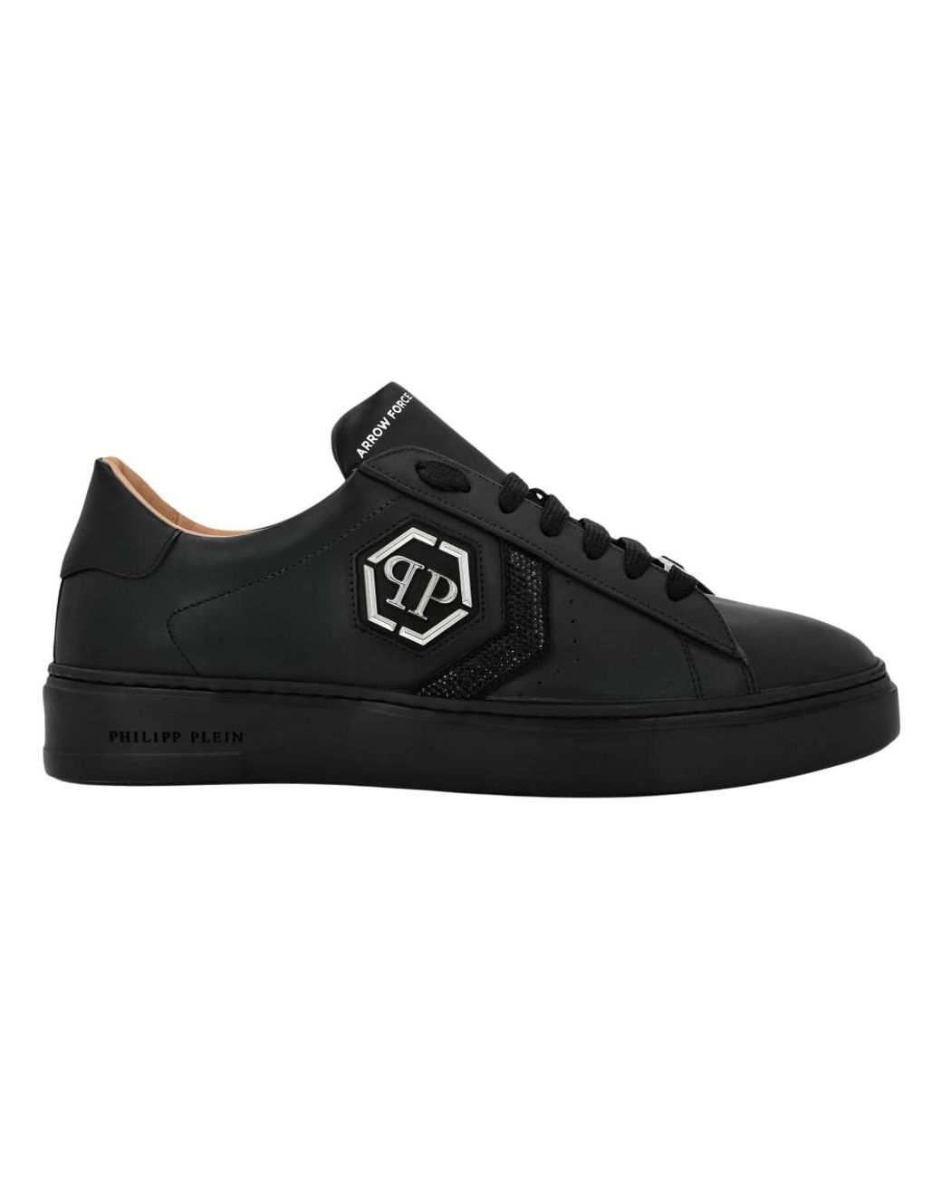 Philipp Plein Arrow Force Low-Top Sneakers in Schwarz Lyst DE