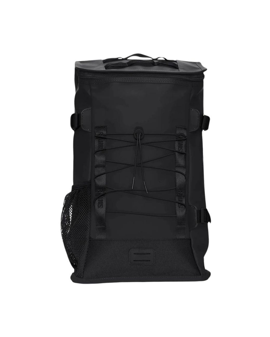 Rains Black Backpacks