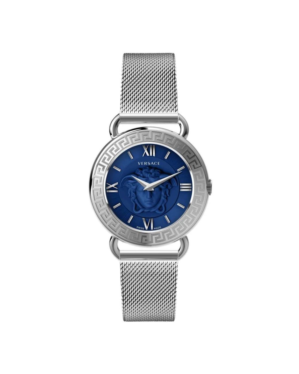 Versace Medusa Watch in het Blue