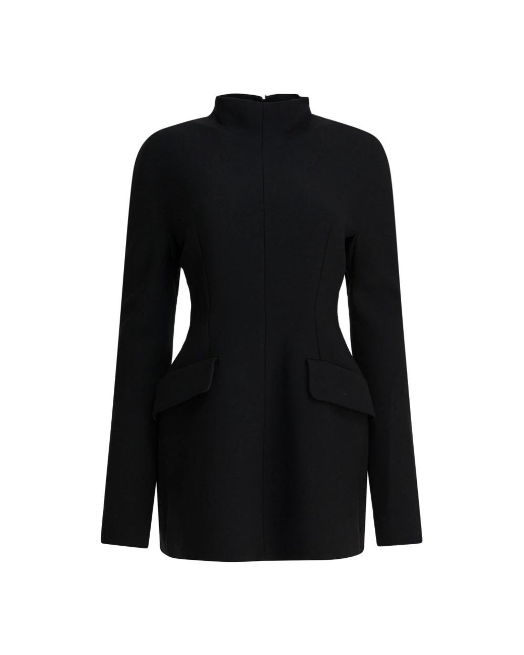 Sportmax Black Short Dresses