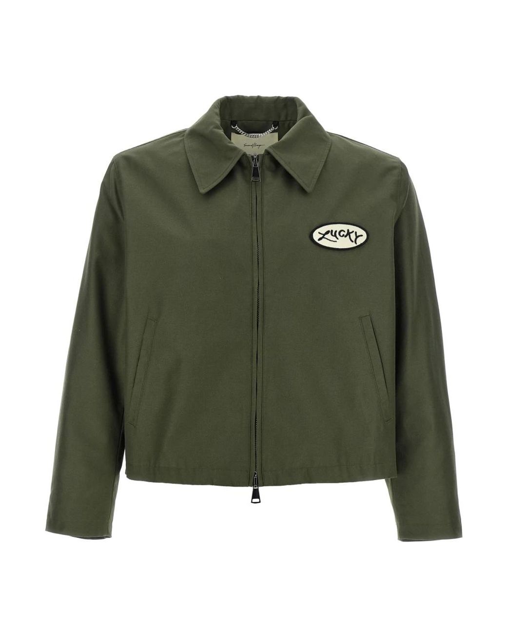 Second/Layer Cotton Canvas Jacket in Green für Herren