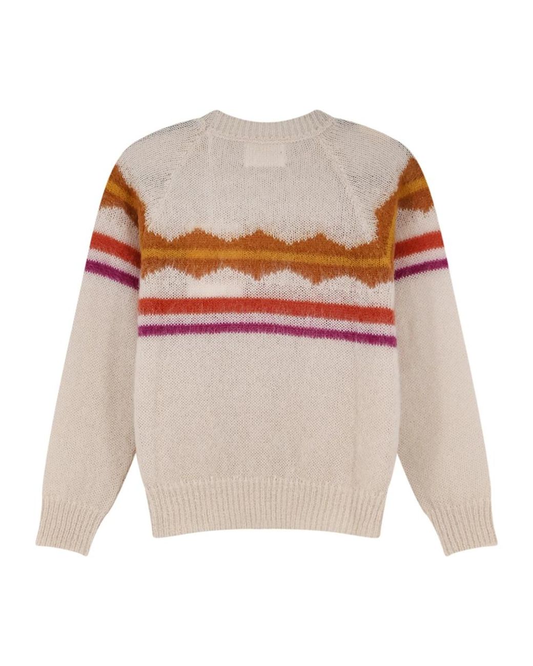 Isabel Marant White Round-Neck Knitwear