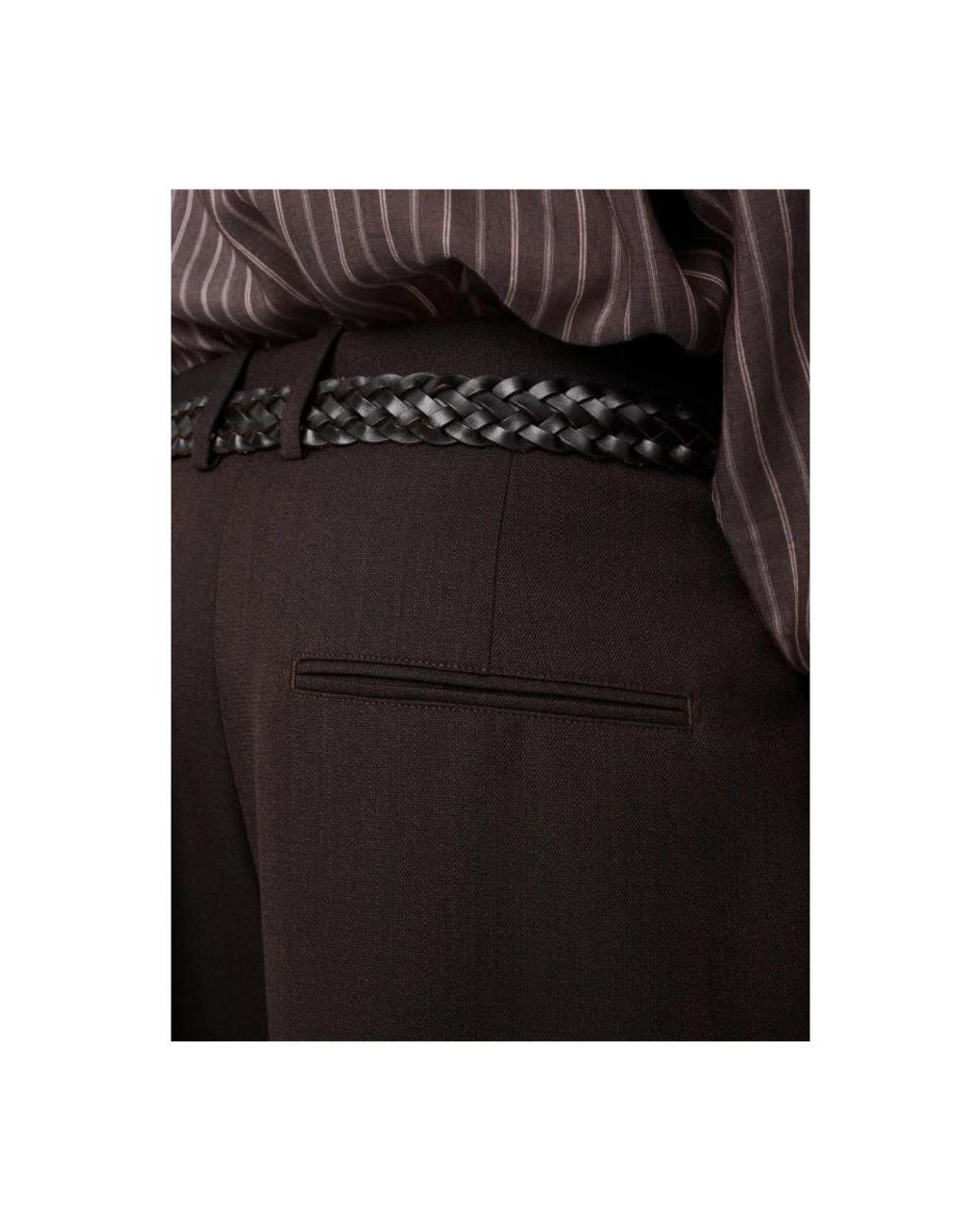 Studio Nicholson Black Suit Trousers for men