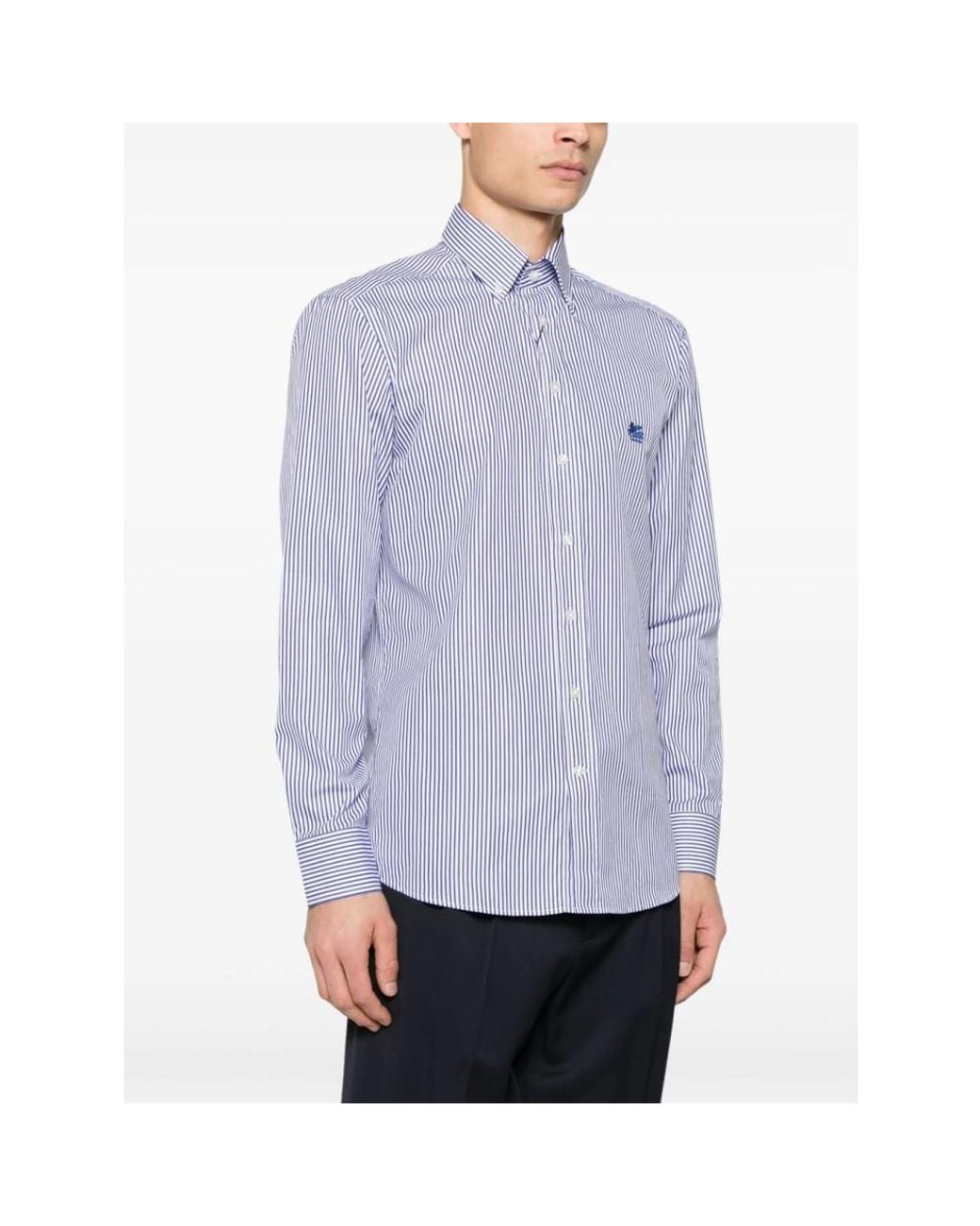 Etro Purple Casual Shirts for men