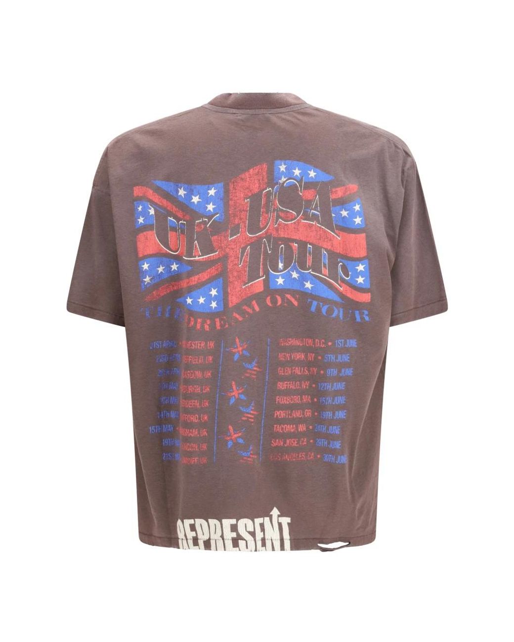 T-Shirts Represent pour homme en coloris Pink