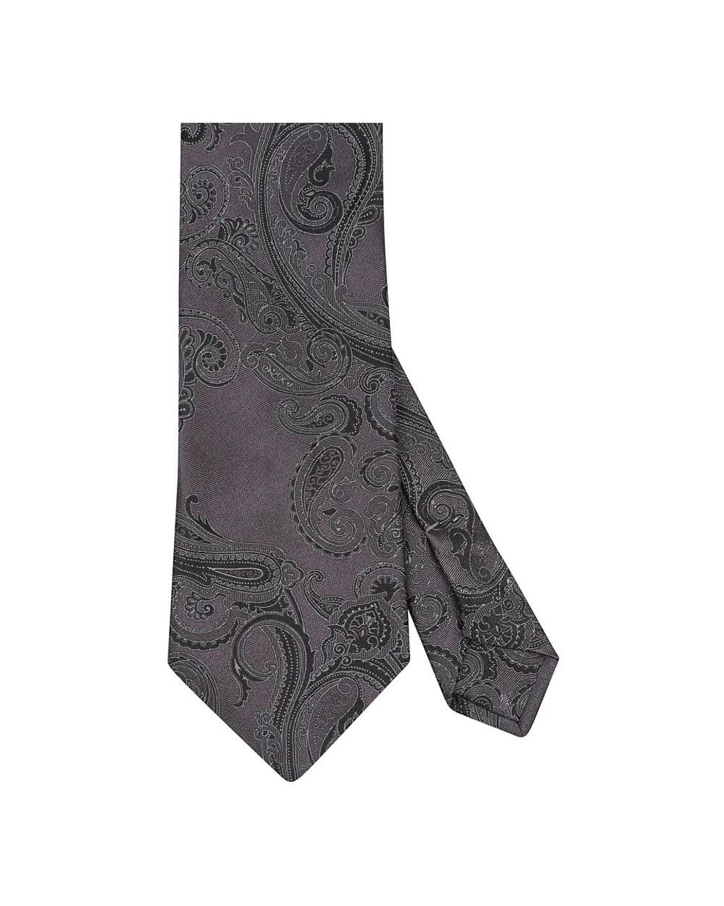 Etro Gray Ties for men