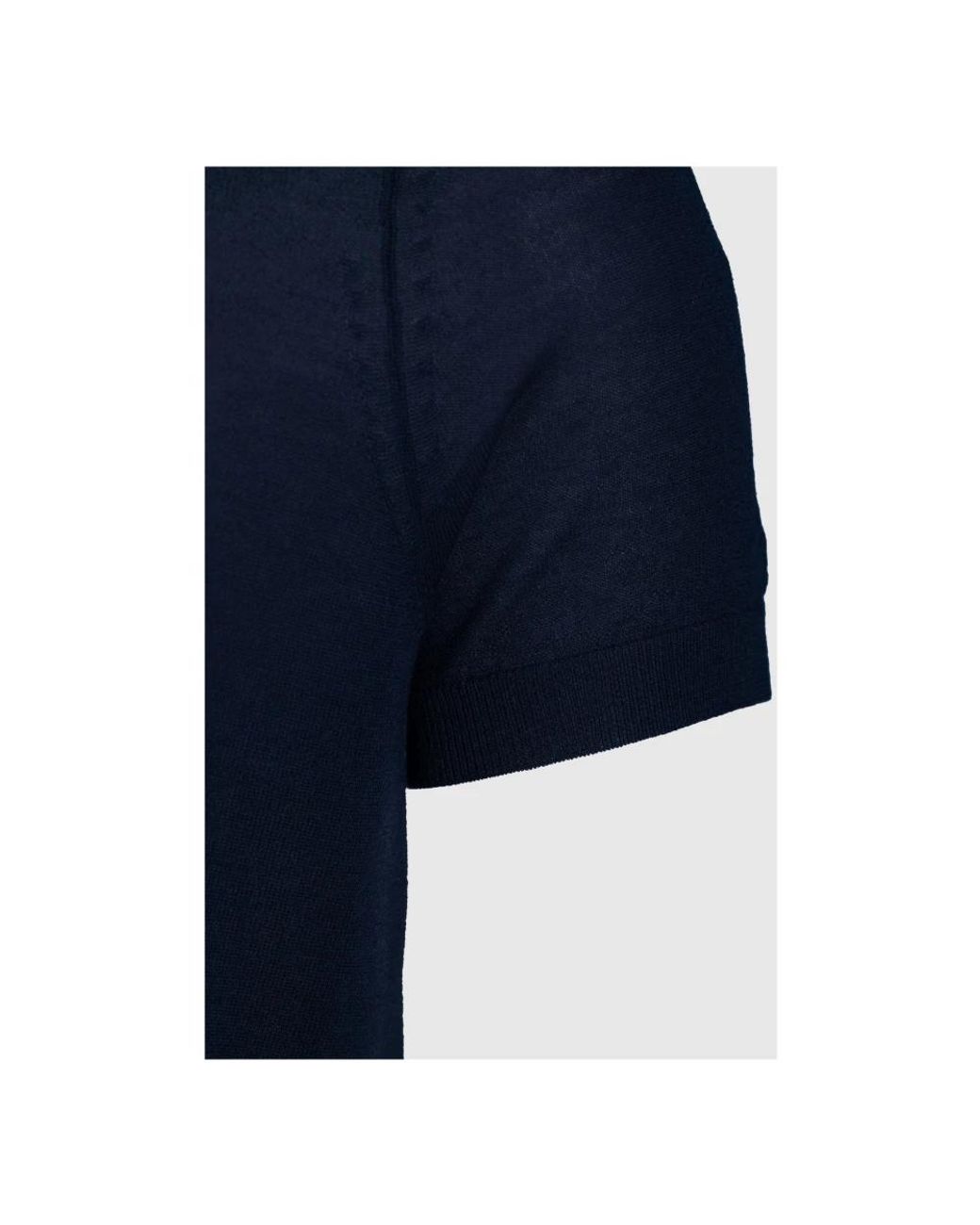 AUTORE Blue Polo Shirts for men