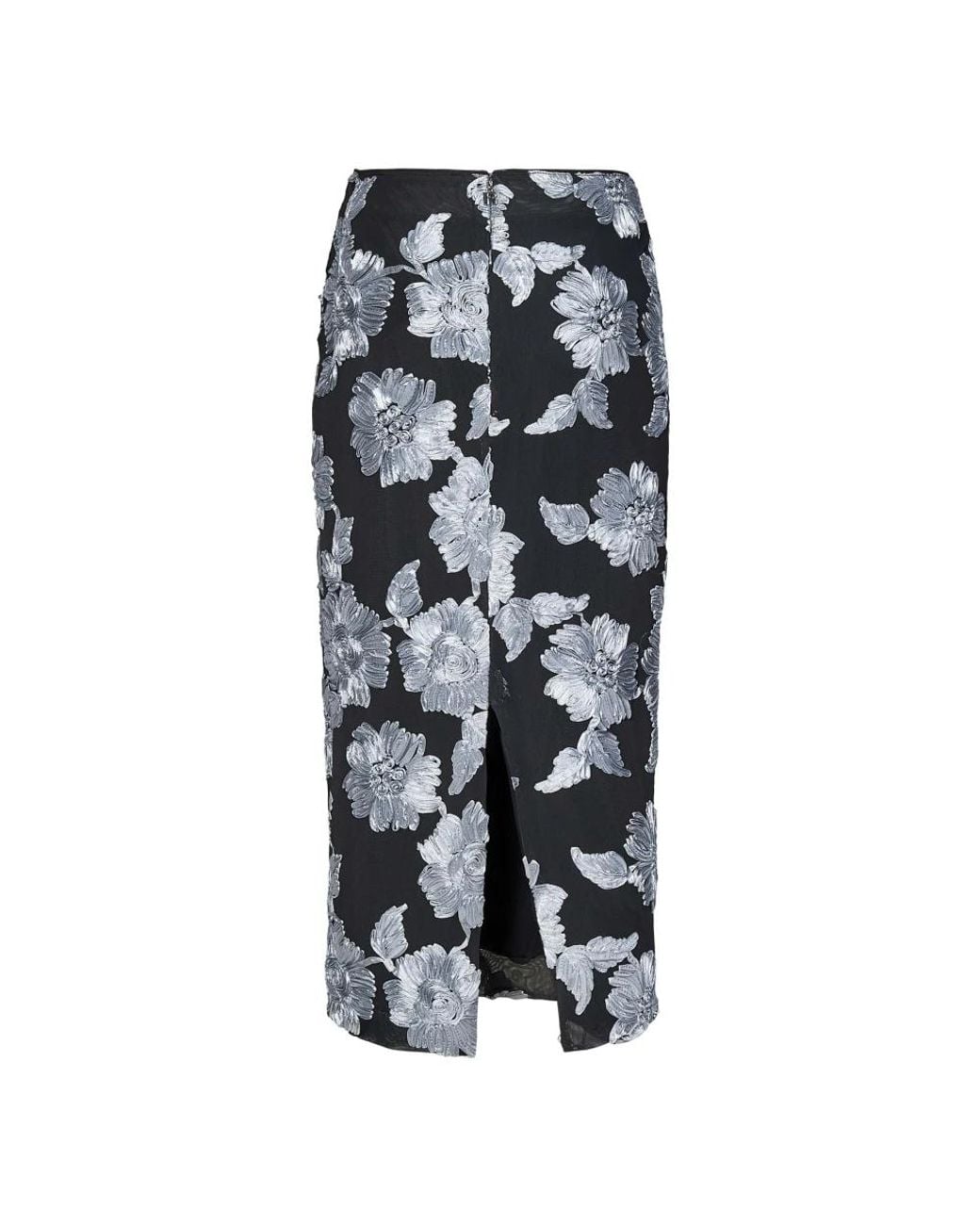 ROTATE BIRGER CHRISTENSEN Gray Midi Skirts