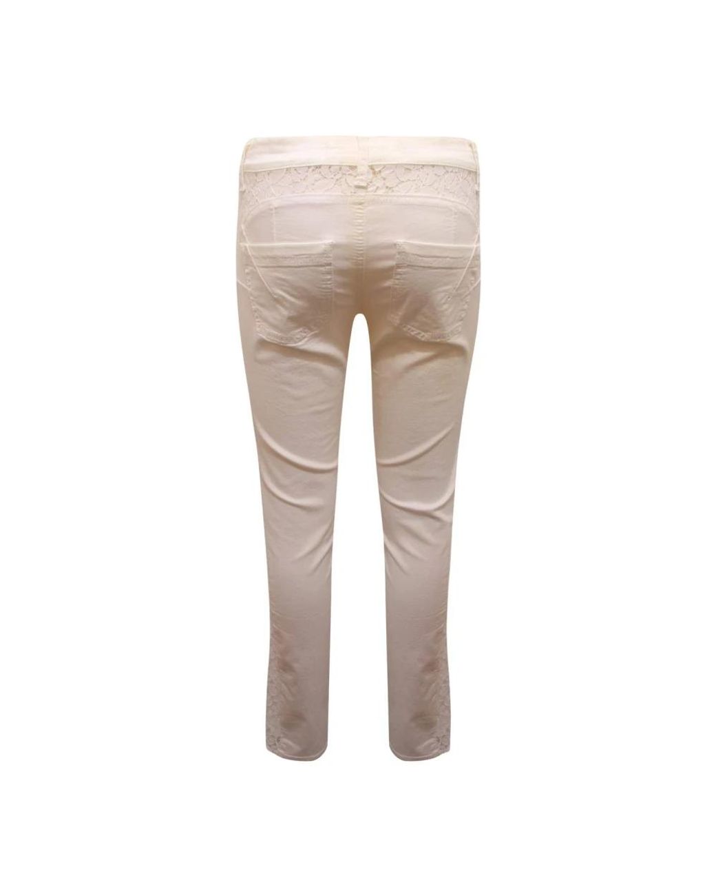 Blugirl Blumarine Natural Slim-Fit Trousers