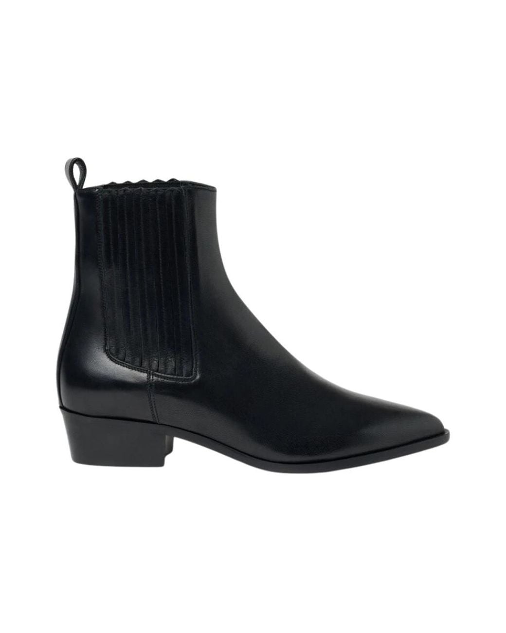 Scarosso Black Cowboy & Biker Boots