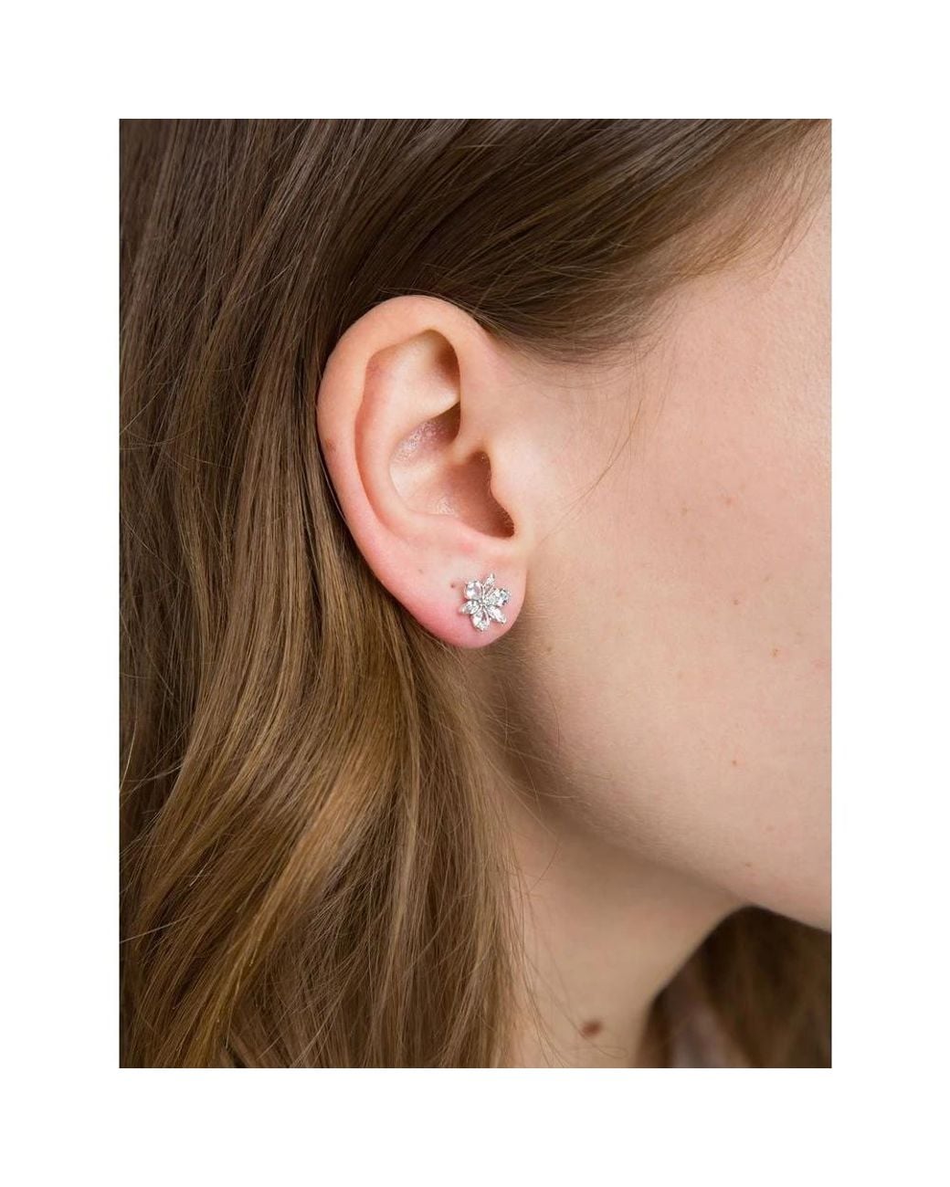 Pandora Metallic Earrings