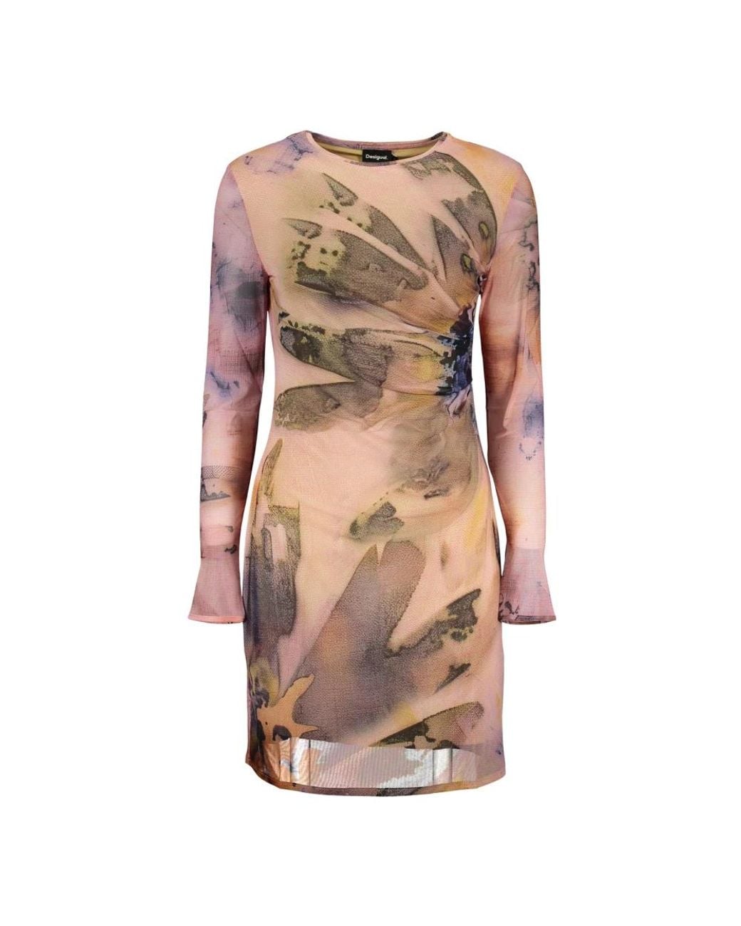 Desigual Brown Short Dresses