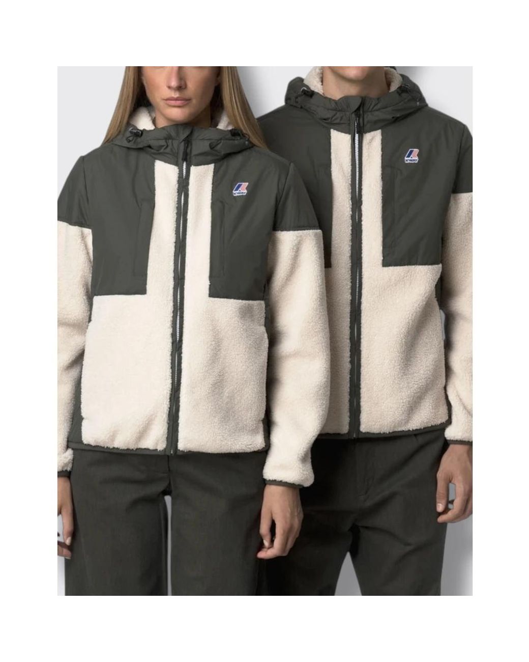 K-Way Gray Light Jackets for men