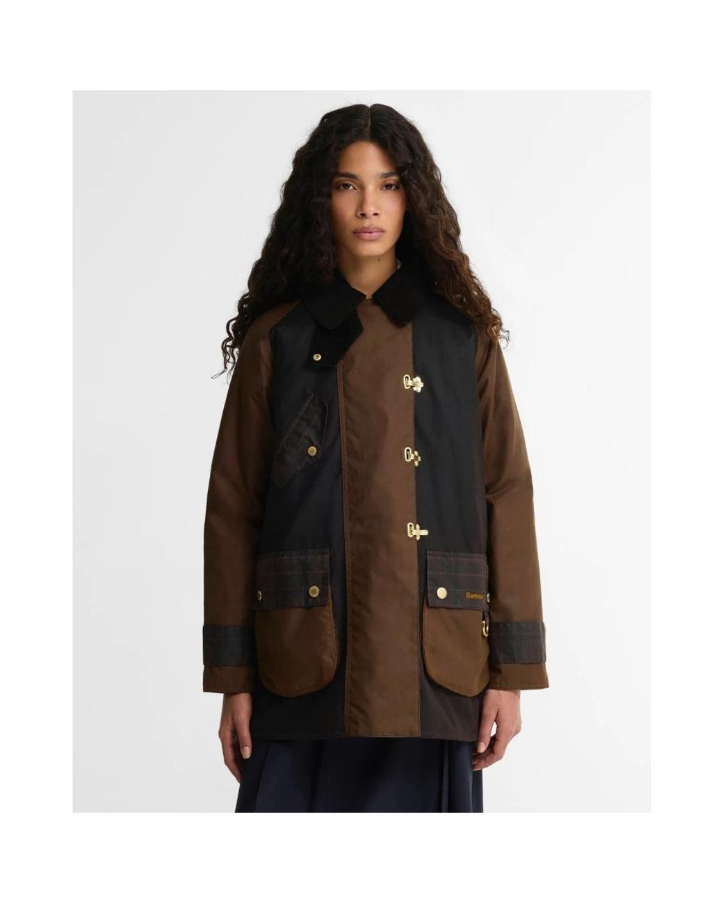 Light Jackets Barbour de color Brown